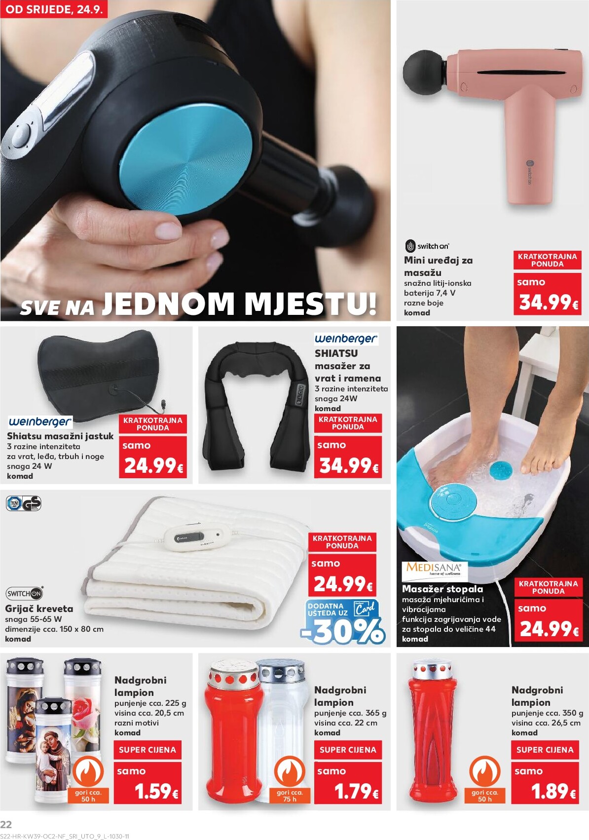 kaufland - Prelistajte katalog Kaufland - Neprehrambenih proizvoda, vrijedi od 24.09. do 30.09. - page: 22