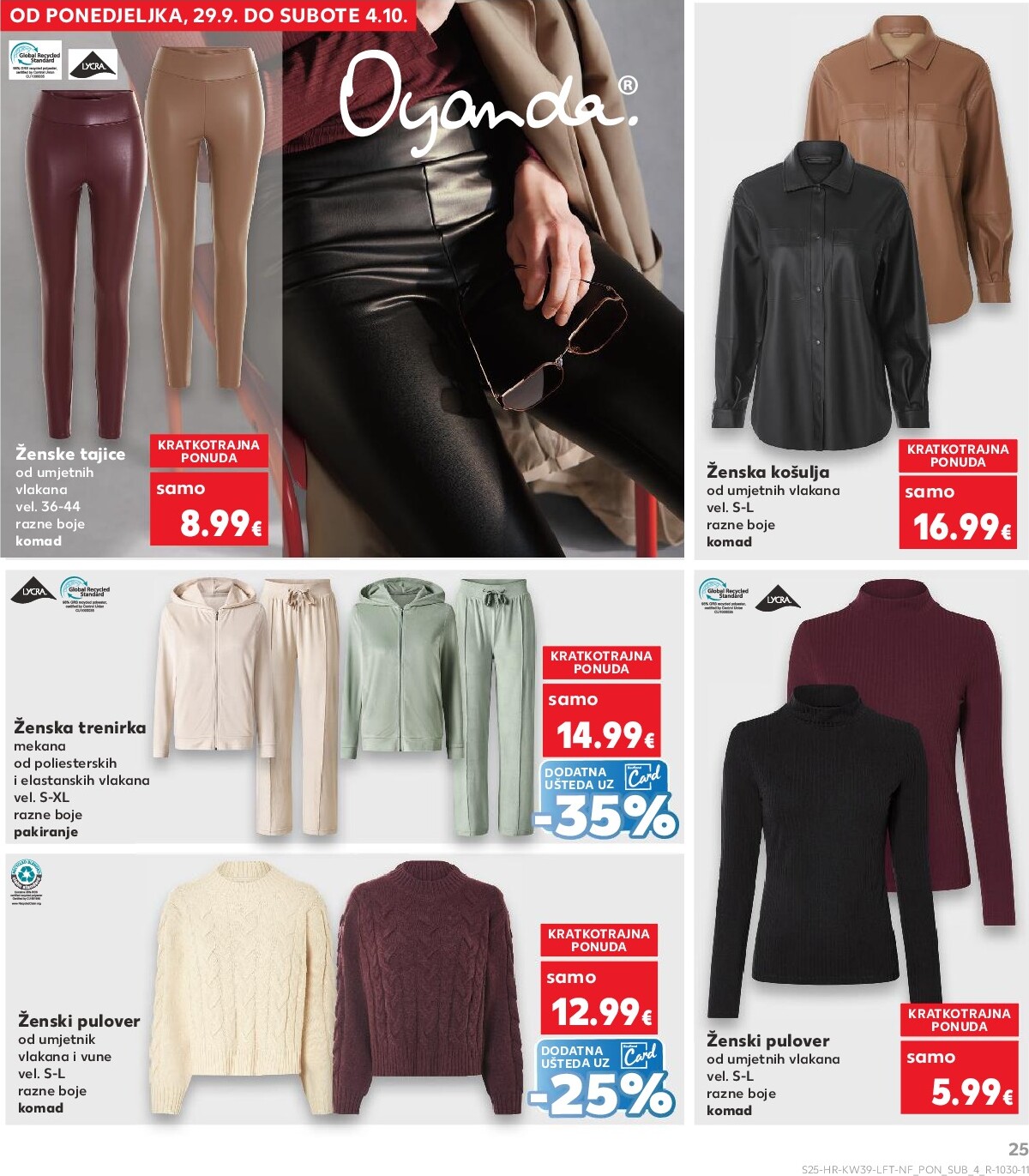 kaufland - Prelistajte katalog Kaufland, vrijedi od 24.09. do 30.09. - page: 25