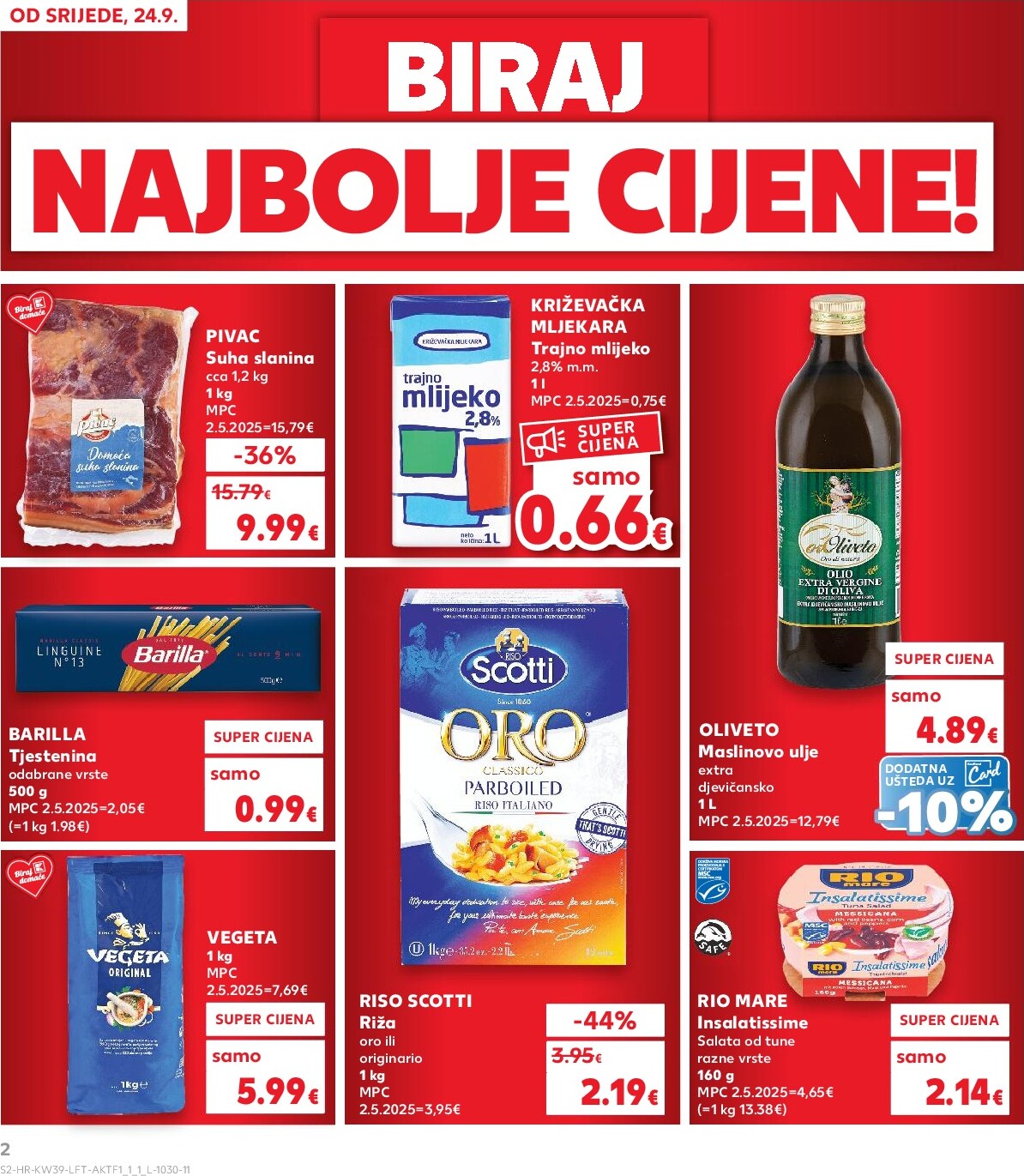 kaufland - Prelistajte katalog Kaufland, vrijedi od 24.09. do 30.09. - page: 2
