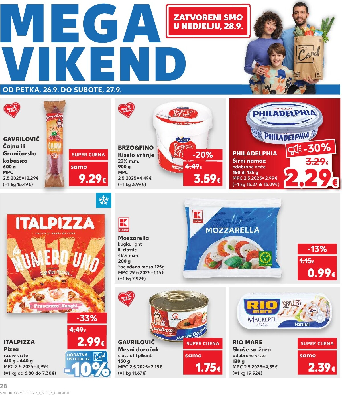 kaufland - Prelistajte katalog Kaufland, vrijedi od 24.09. do 30.09. - page: 28
