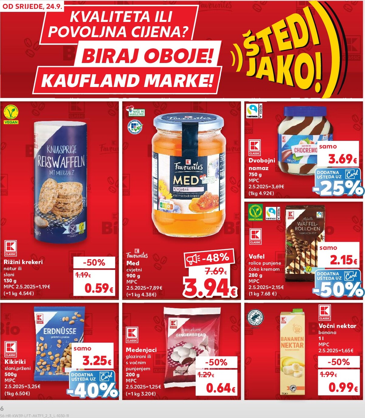 kaufland - Prelistajte katalog Kaufland, vrijedi od 24.09. do 30.09. - page: 6