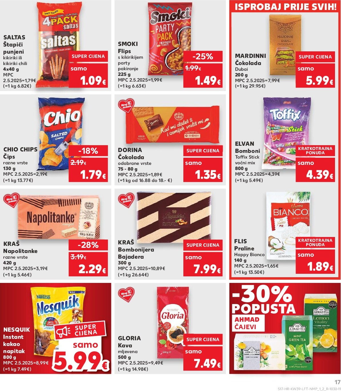 kaufland - Prelistajte katalog Kaufland, vrijedi od 24.09. do 30.09. - page: 17