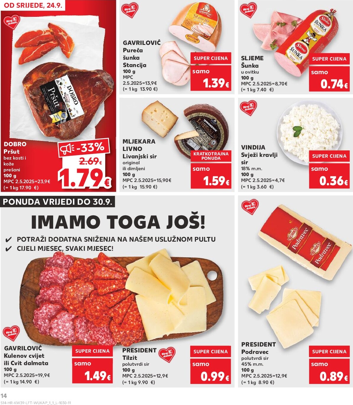 kaufland - Prelistajte katalog Kaufland, vrijedi od 24.09. do 30.09. - page: 14