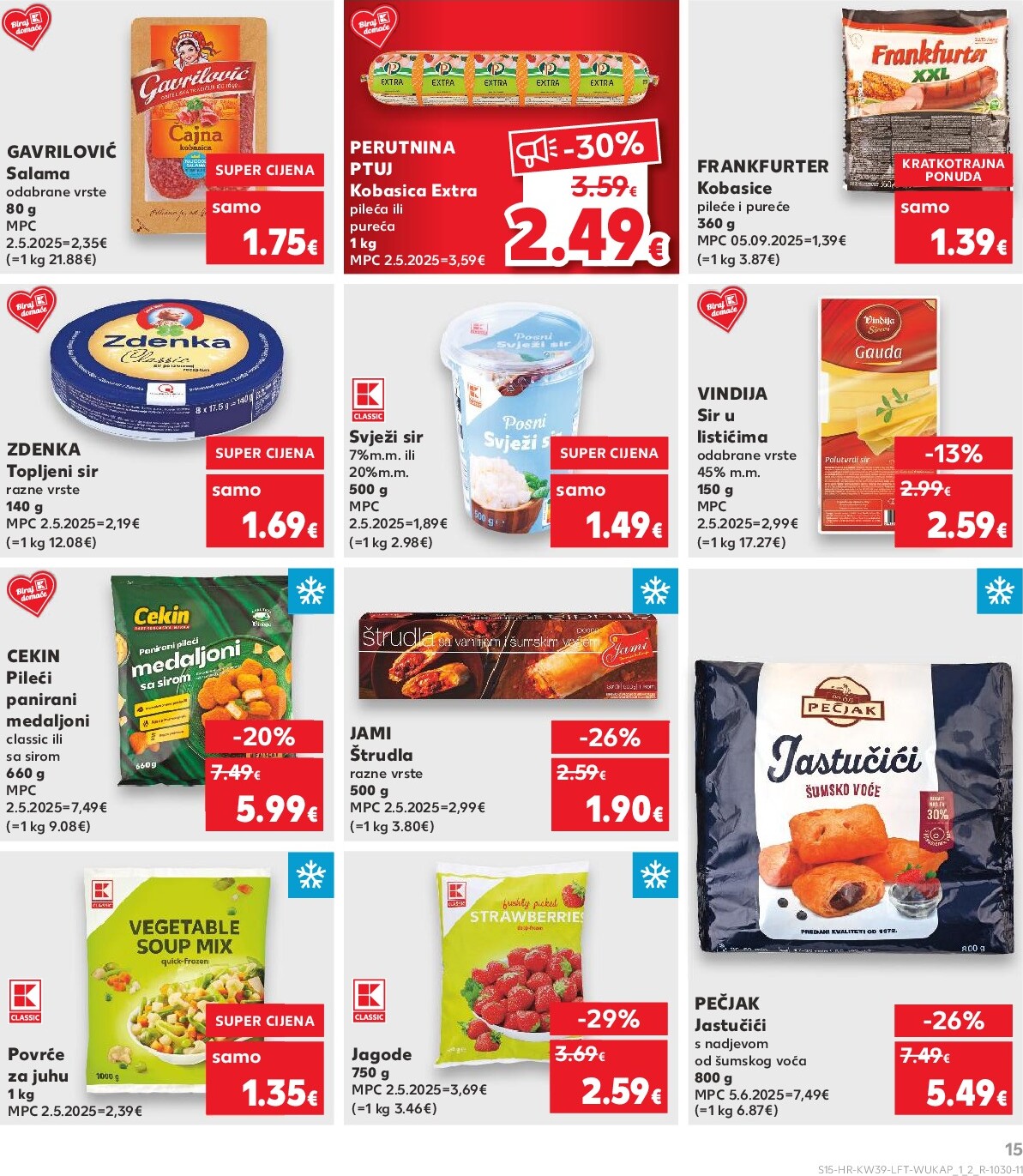 kaufland - Prelistajte katalog Kaufland, vrijedi od 24.09. do 30.09. - page: 15
