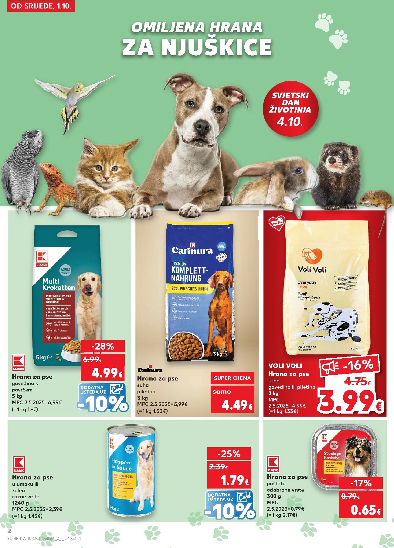 kaufland - Prelistajte katalog Kaufland - Želiš još bogatiju ponudu, vrijedi od 01.10. do 07.10. - page: 2