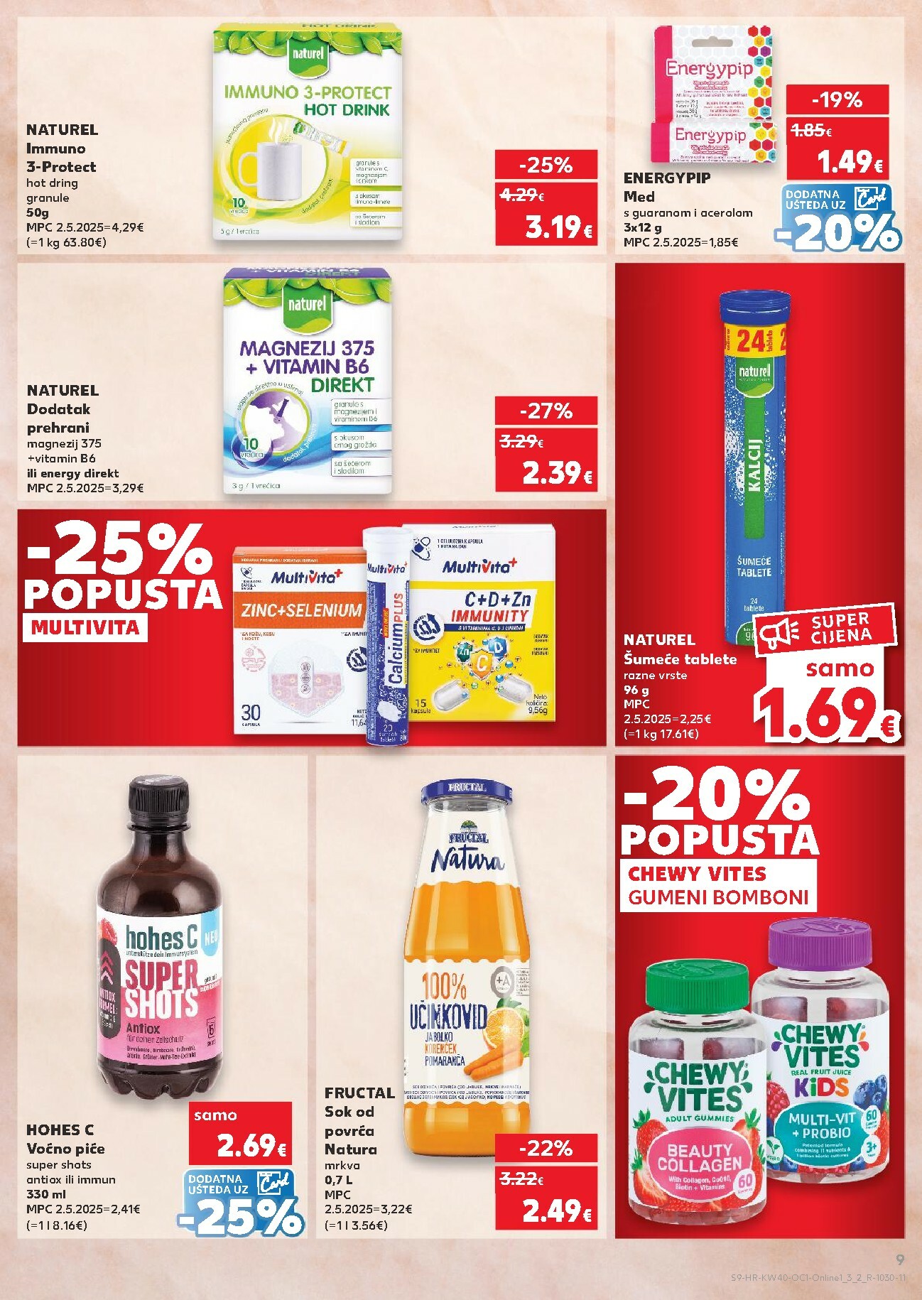 kaufland - Prelistajte katalog Kaufland - Želiš još bogatiju ponudu, vrijedi od 01.10. do 07.10. - page: 9
