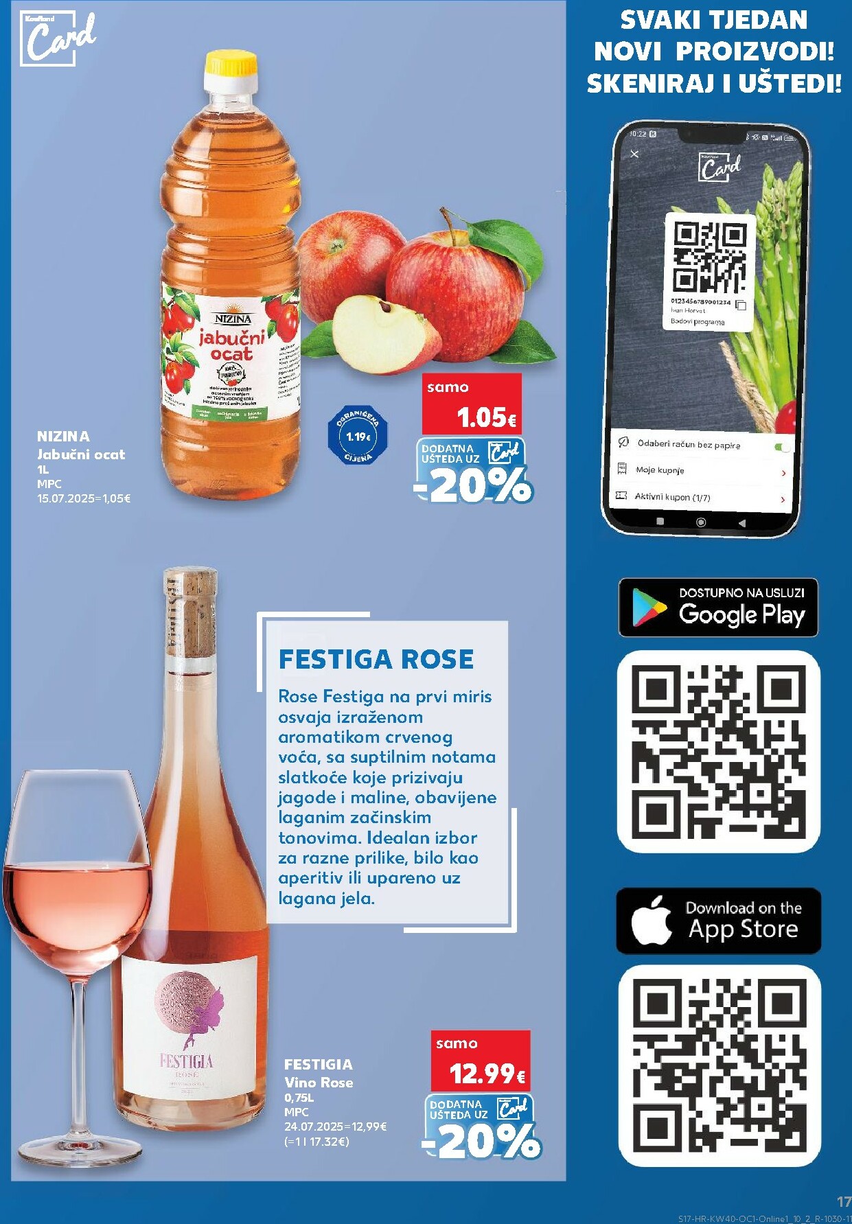 kaufland - Prelistajte katalog Kaufland - Želiš još bogatiju ponudu, vrijedi od 01.10. do 07.10. - page: 17