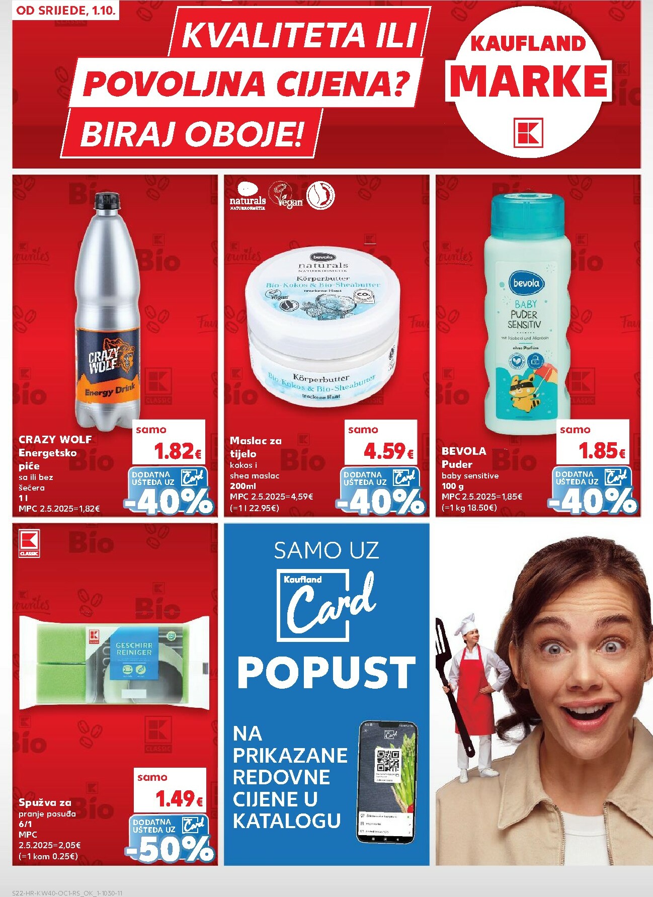kaufland - Prelistajte katalog Kaufland - Želiš još bogatiju ponudu, vrijedi od 01.10. do 07.10. - page: 22