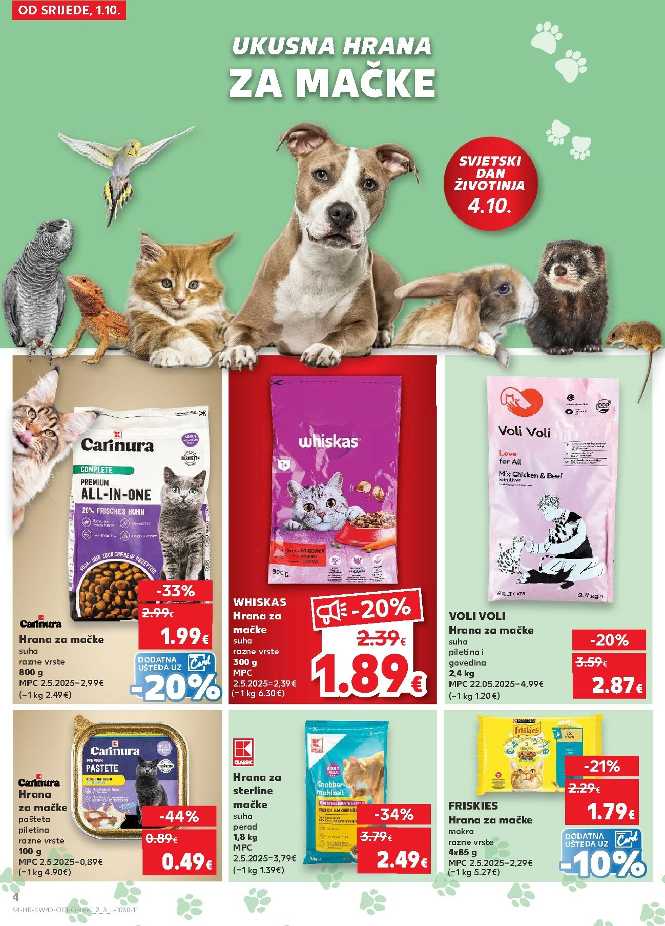 kaufland - Prelistajte katalog Kaufland - Želiš još bogatiju ponudu, vrijedi od 01.10. do 07.10. - page: 4