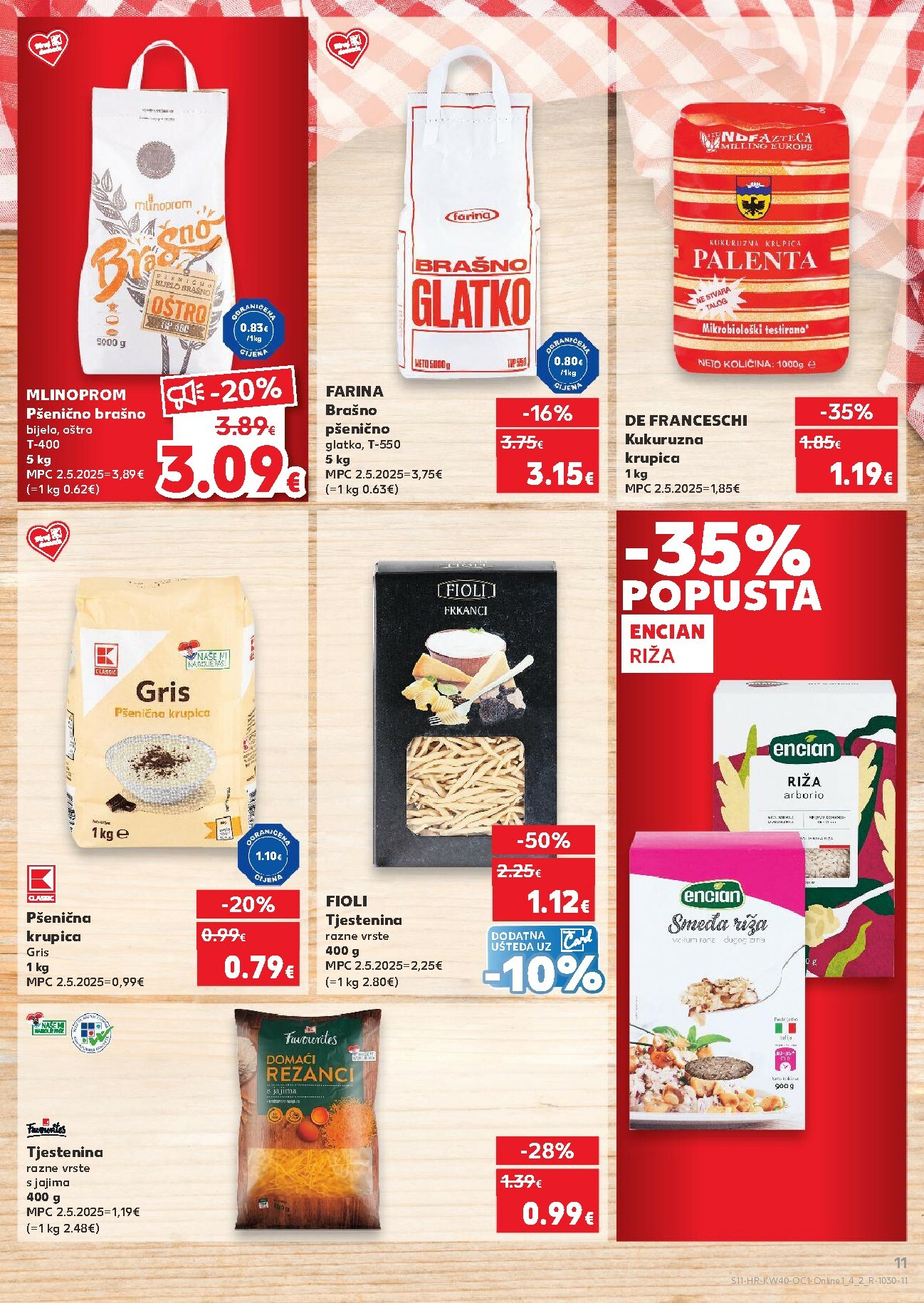 kaufland - Prelistajte katalog Kaufland - Želiš još bogatiju ponudu, vrijedi od 01.10. do 07.10. - page: 11
