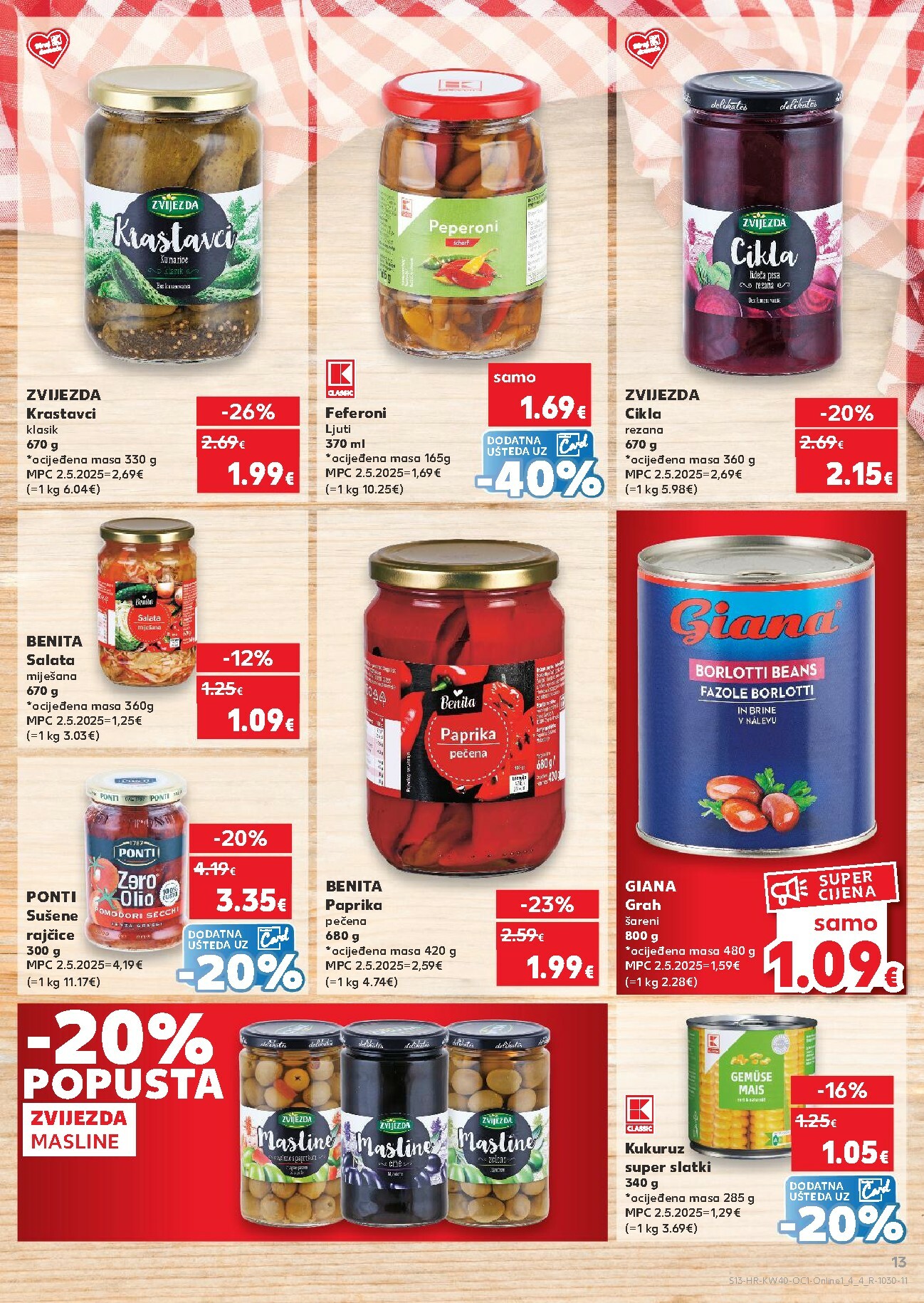kaufland - Prelistajte katalog Kaufland - Želiš još bogatiju ponudu, vrijedi od 01.10. do 07.10. - page: 13