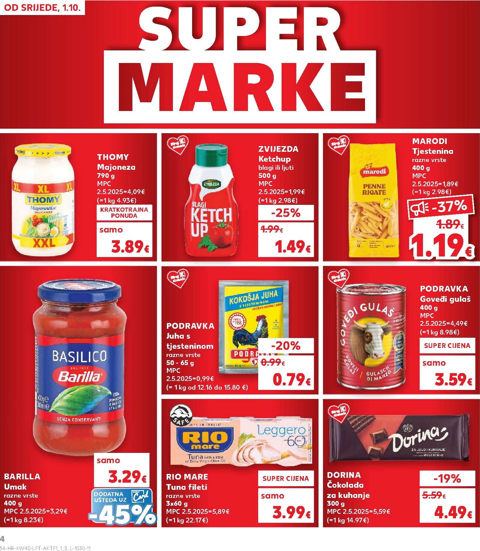 kaufland - Prelistajte katalog Kaufland, vrijedi od 01.10. do 07.10. - page: 4