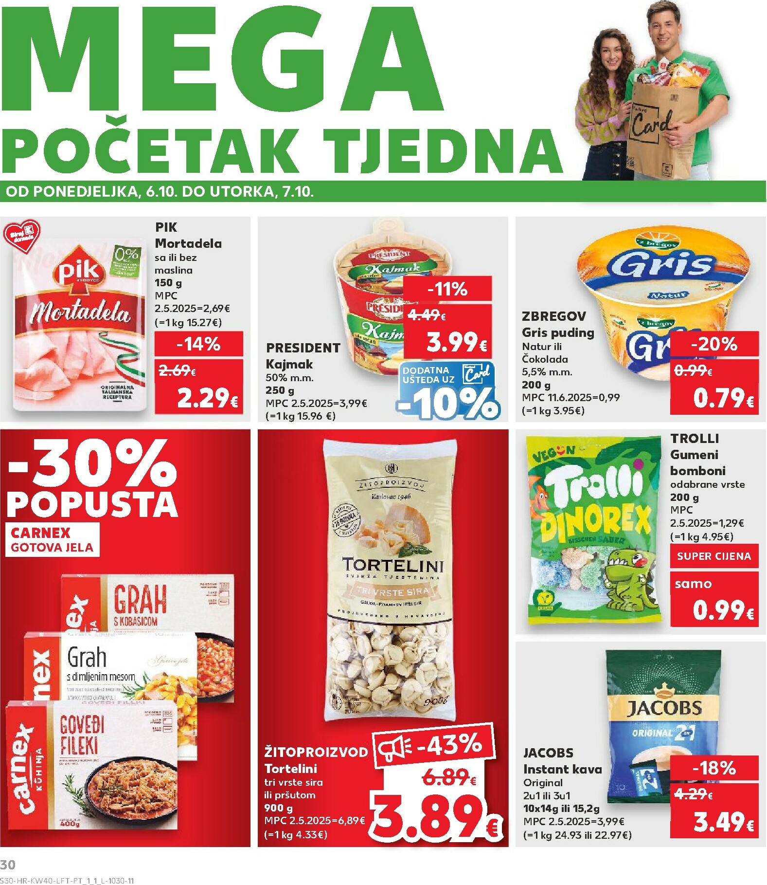 kaufland - Prelistajte katalog Kaufland, vrijedi od 01.10. do 07.10. - page: 30