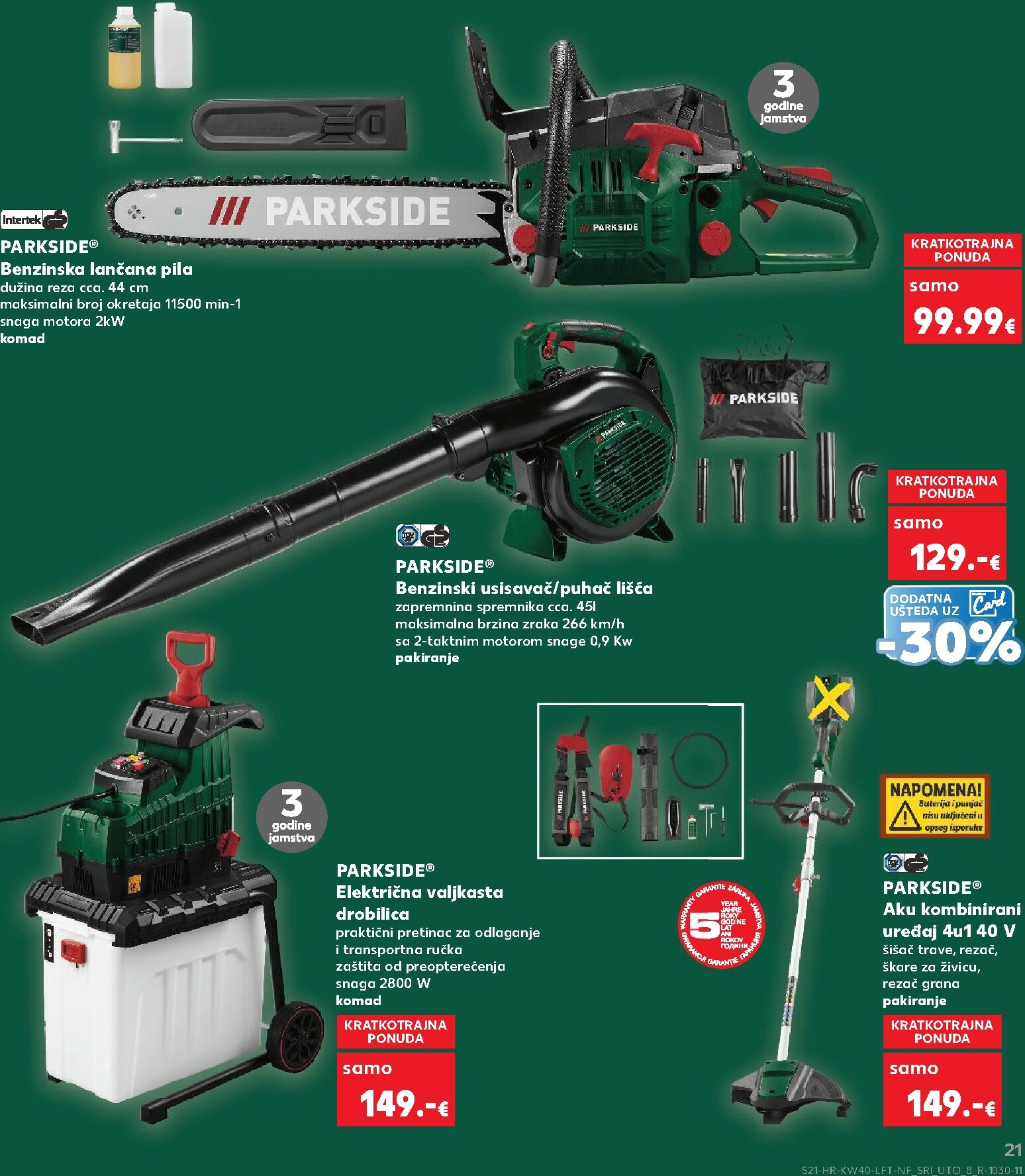 kaufland - Prelistajte katalog Kaufland, vrijedi od 01.10. do 07.10. - page: 21