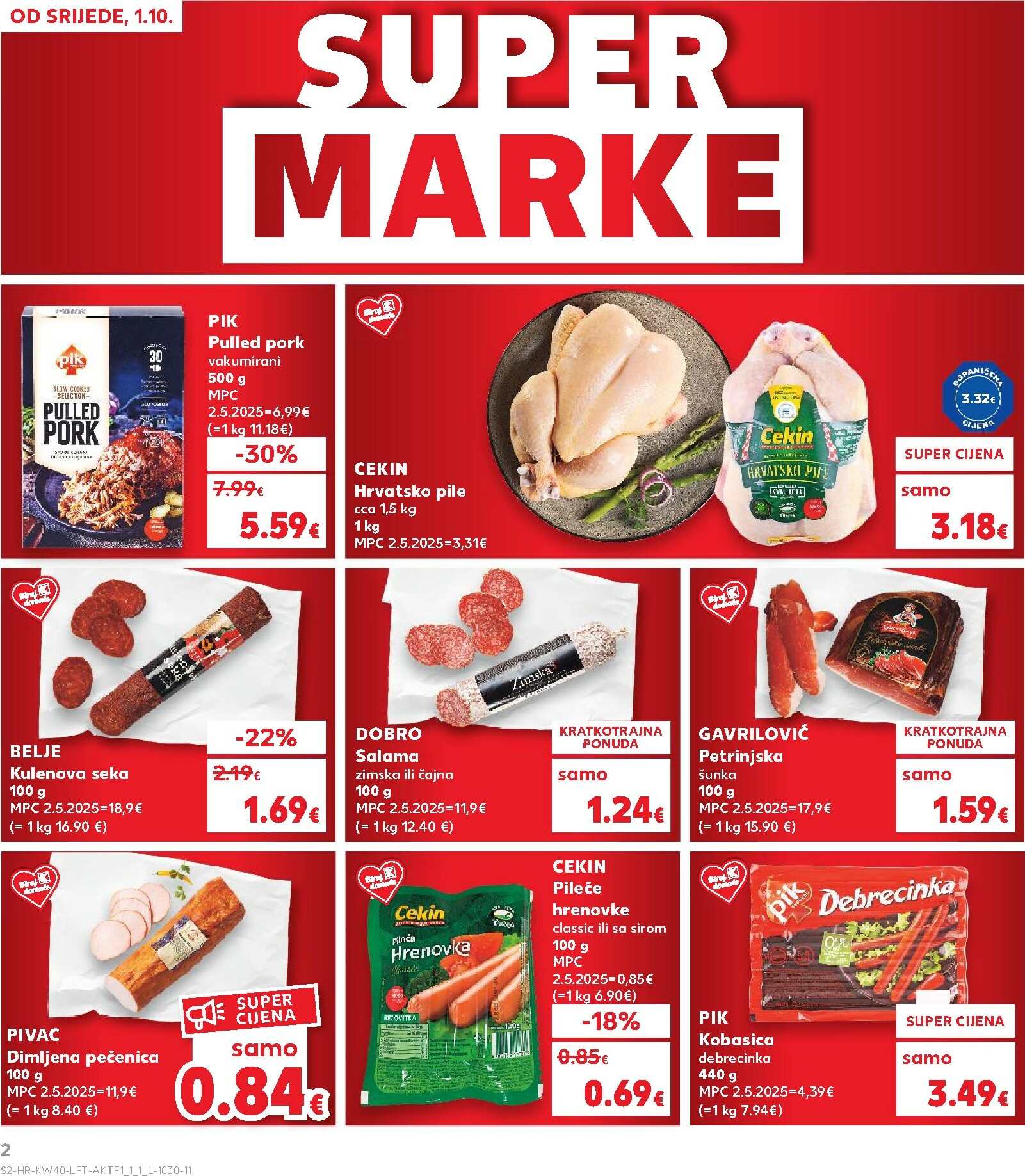 kaufland - Prelistajte katalog Kaufland, vrijedi od 01.10. do 07.10. - page: 2