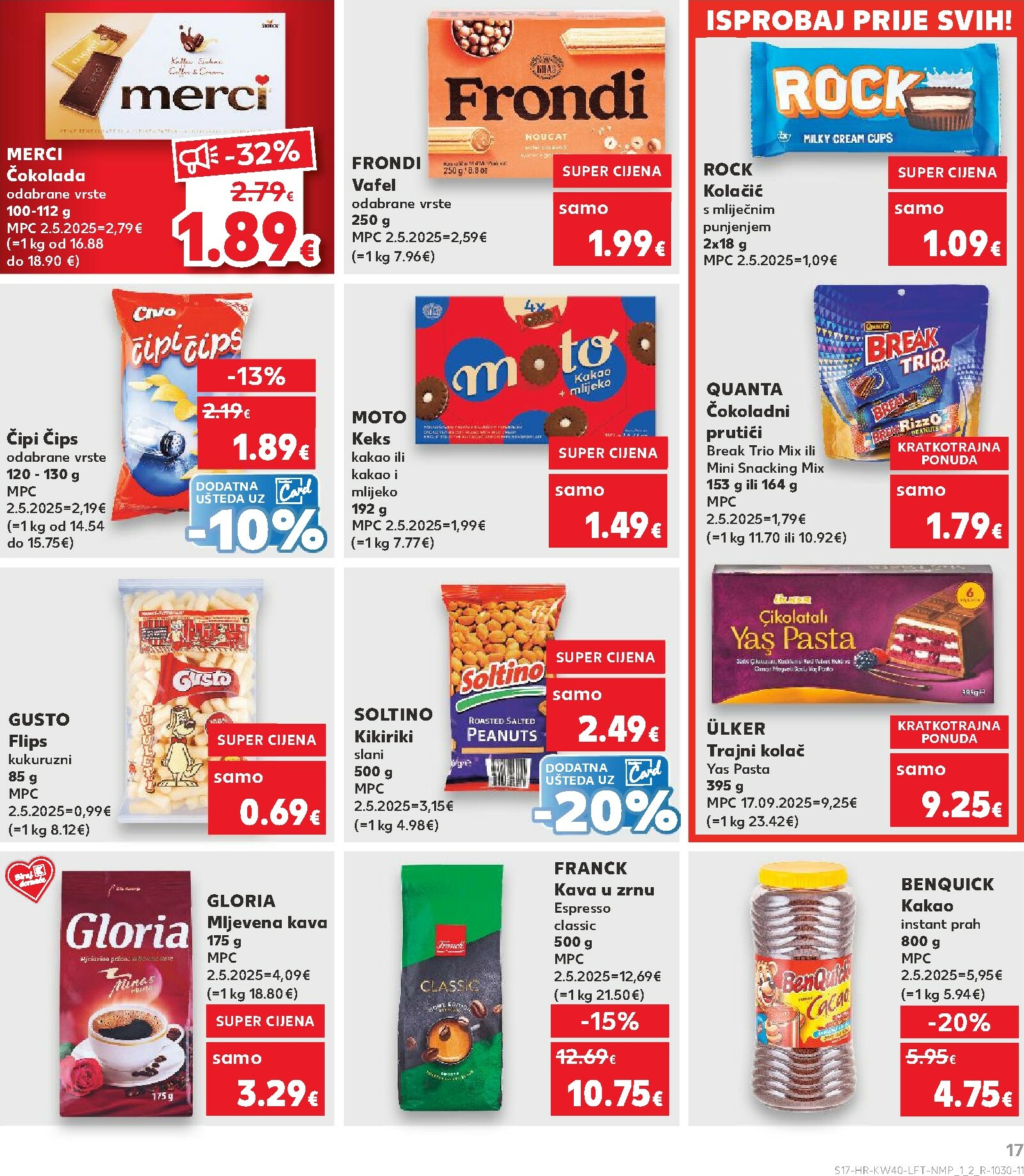 kaufland - Prelistajte katalog Kaufland, vrijedi od 01.10. do 07.10. - page: 17