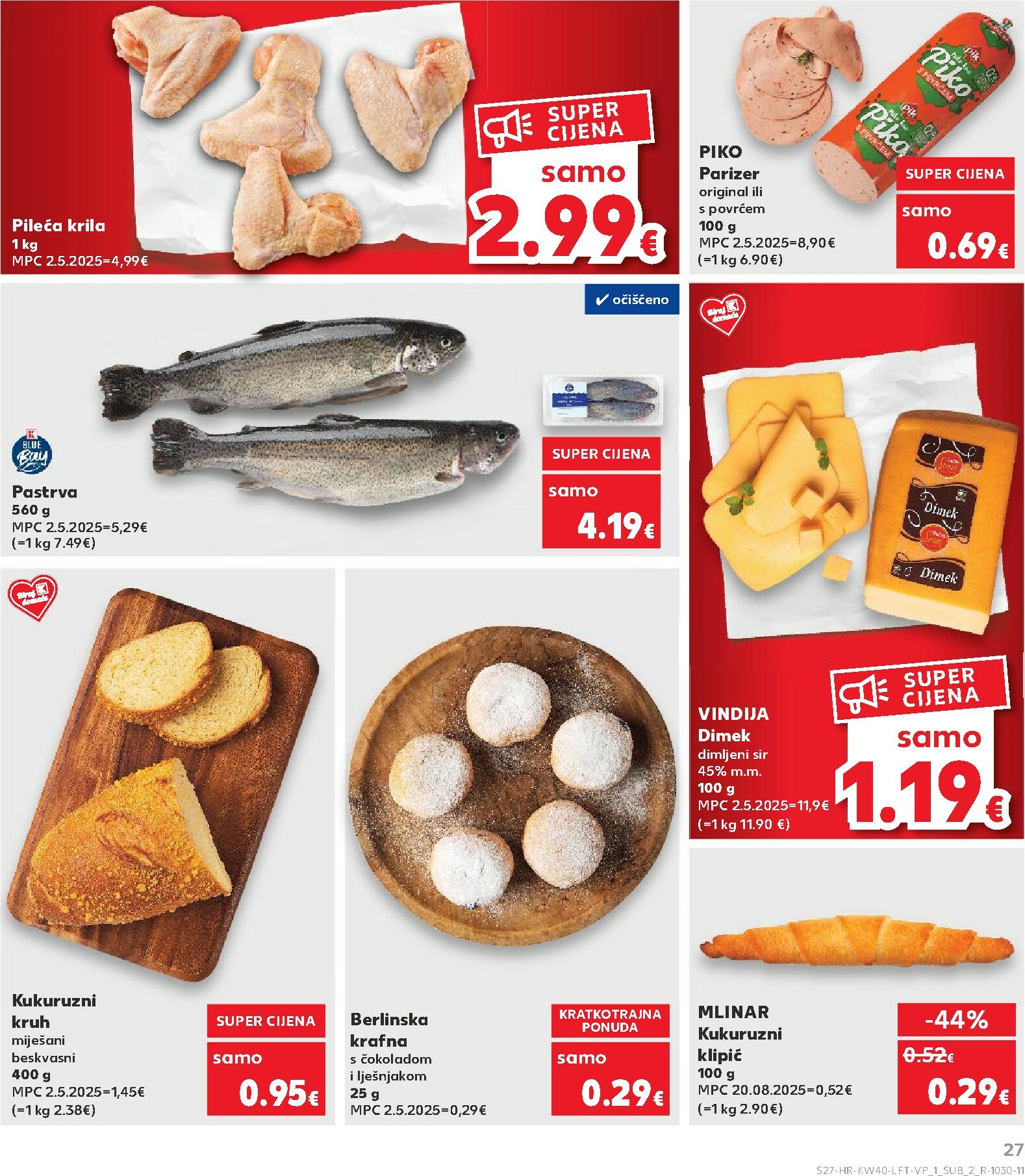 kaufland - Prelistajte katalog Kaufland, vrijedi od 01.10. do 07.10. - page: 27