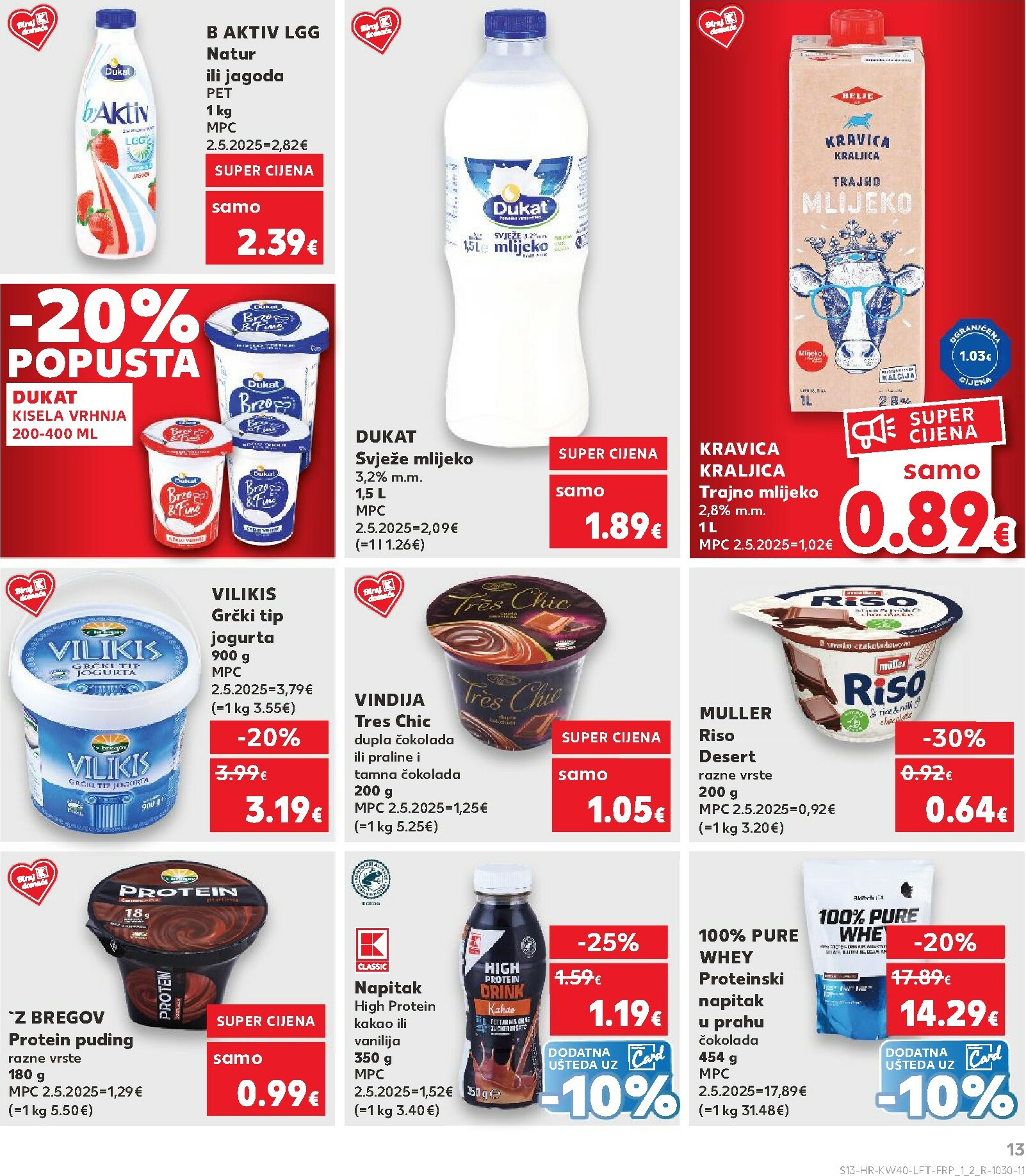 kaufland - Prelistajte katalog Kaufland, vrijedi od 01.10. do 07.10. - page: 13