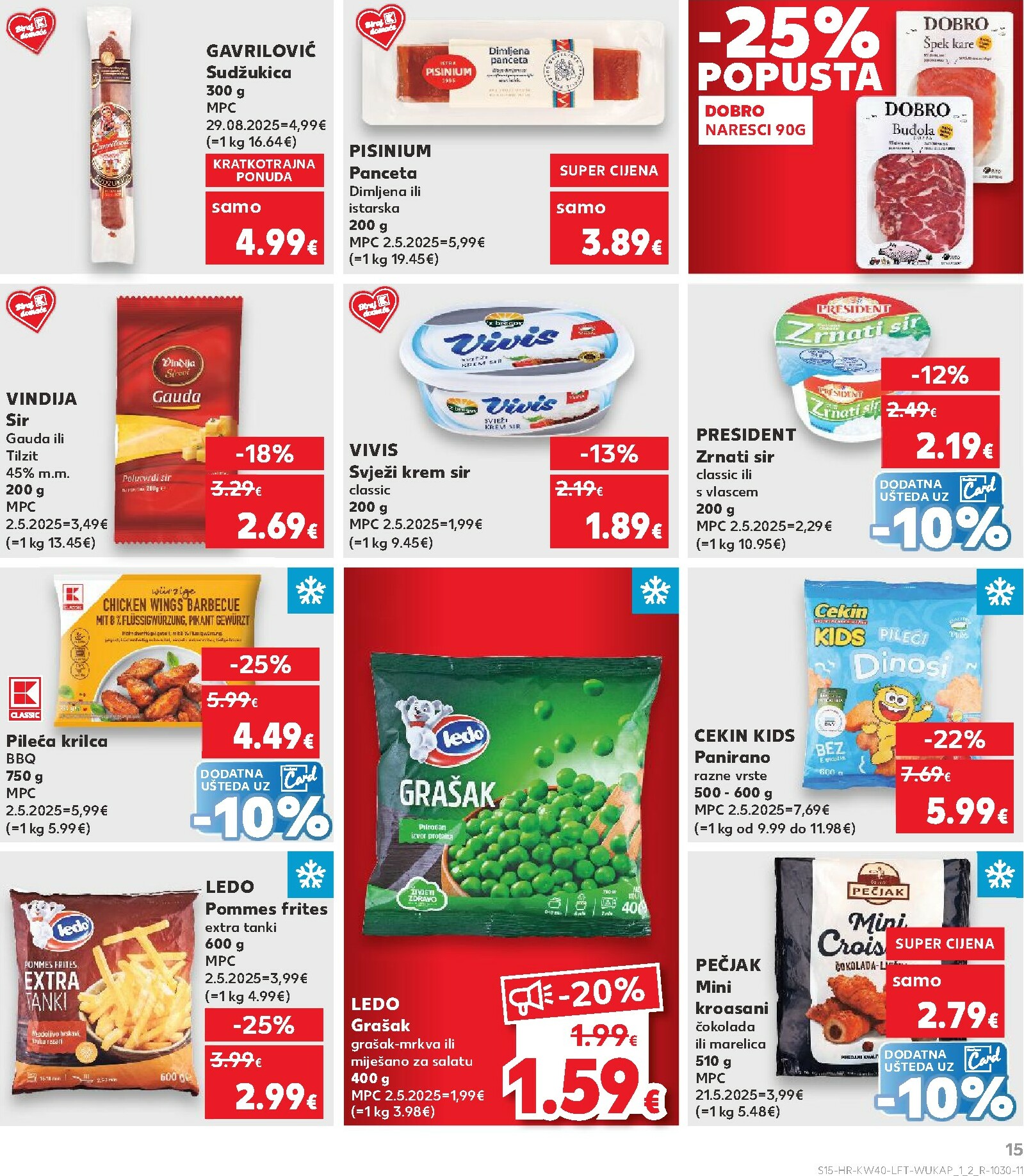 kaufland - Prelistajte katalog Kaufland, vrijedi od 01.10. do 07.10. - page: 15
