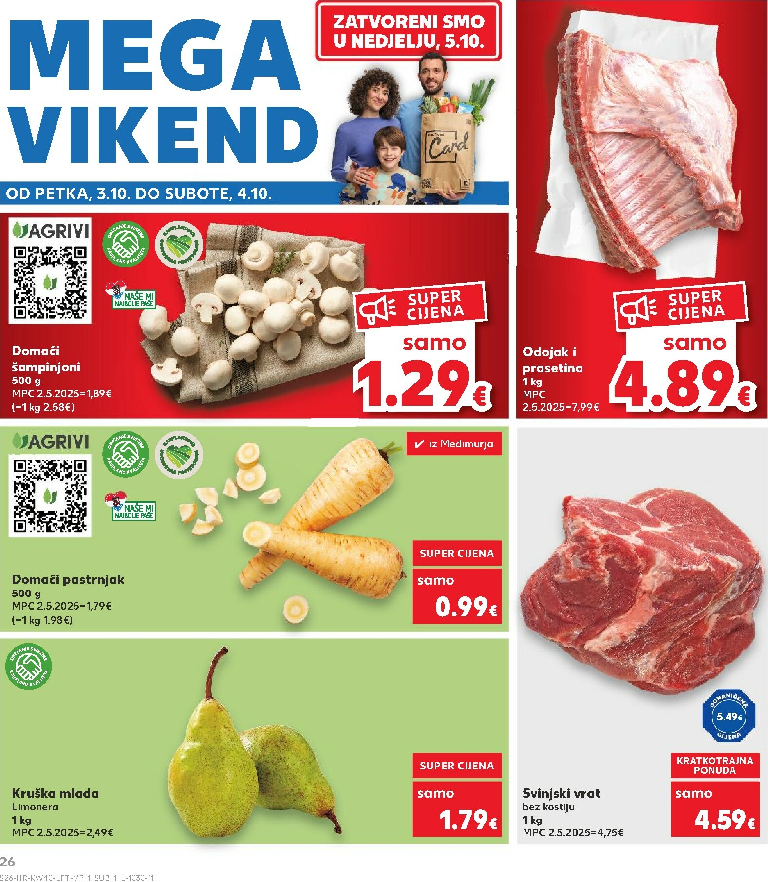 kaufland - Prelistajte katalog Kaufland, vrijedi od 01.10. do 07.10. - page: 26