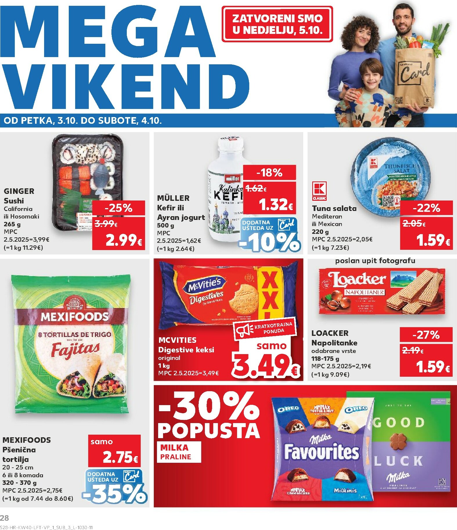 kaufland - Prelistajte katalog Kaufland, vrijedi od 01.10. do 07.10. - page: 28