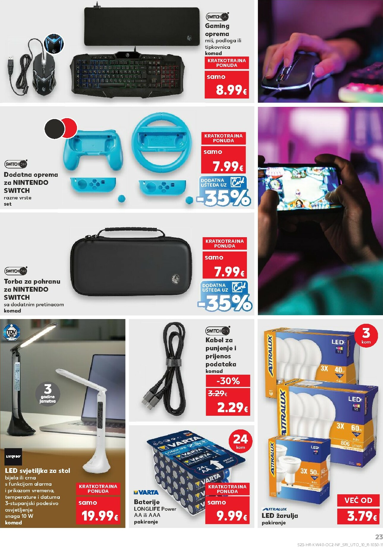 kaufland - Prelistajte katalog Kaufland - Neprehrambenih proizvoda, vrijedi od 01.10. do 07.10. - page: 23
