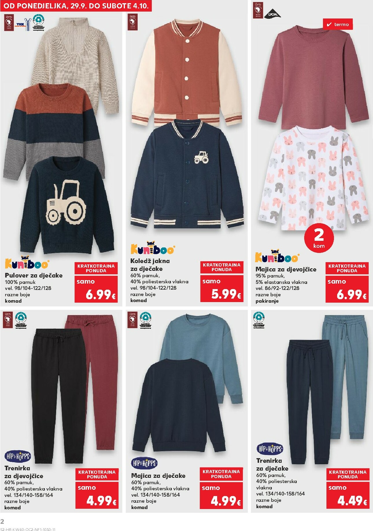 kaufland - Prelistajte katalog Kaufland - Neprehrambenih proizvoda, vrijedi od 01.10. do 07.10. - page: 2