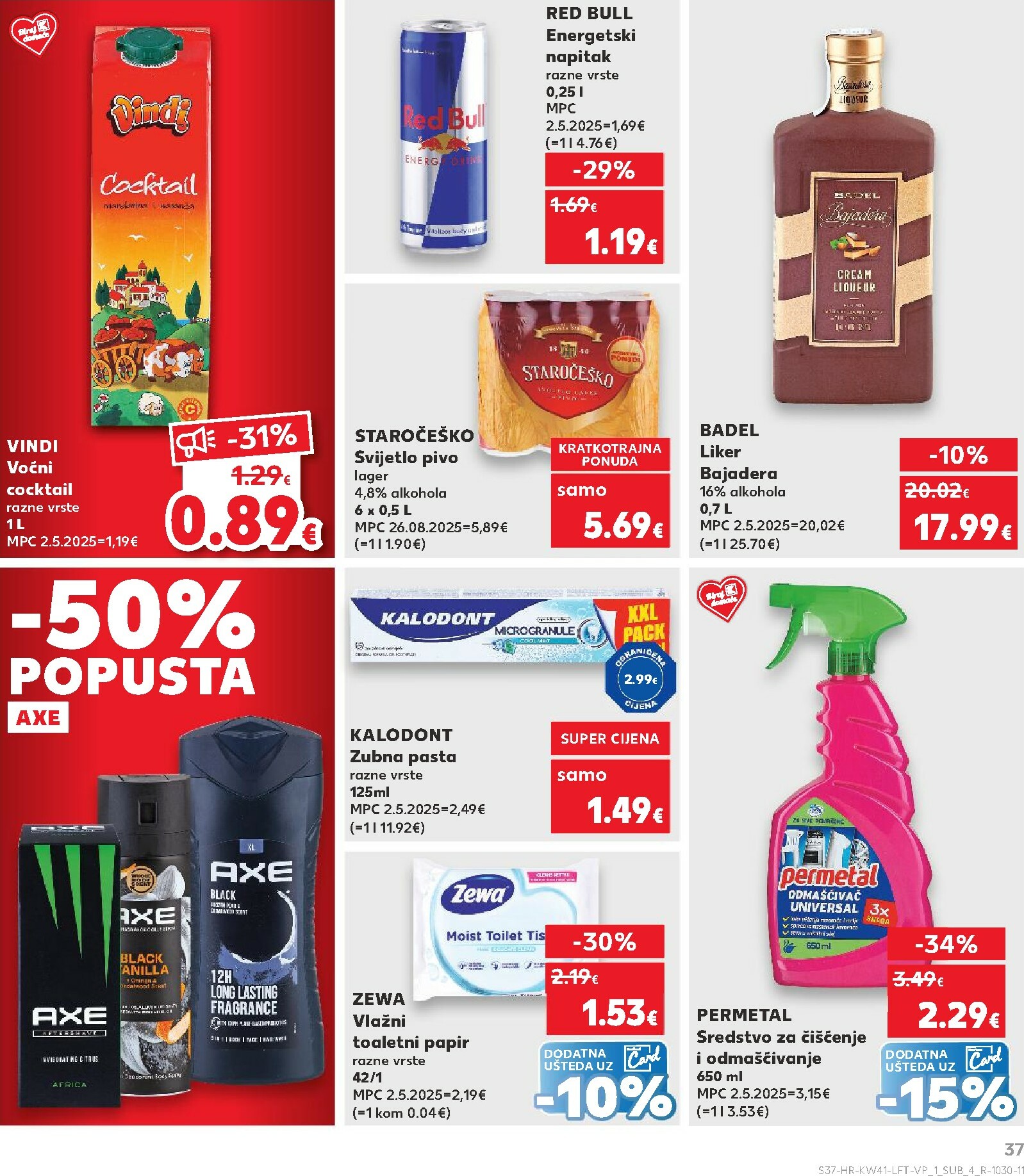 kaufland - Prelistajte katalog Kaufland, vrijedi od 08.10. do 14.10. - page: 37