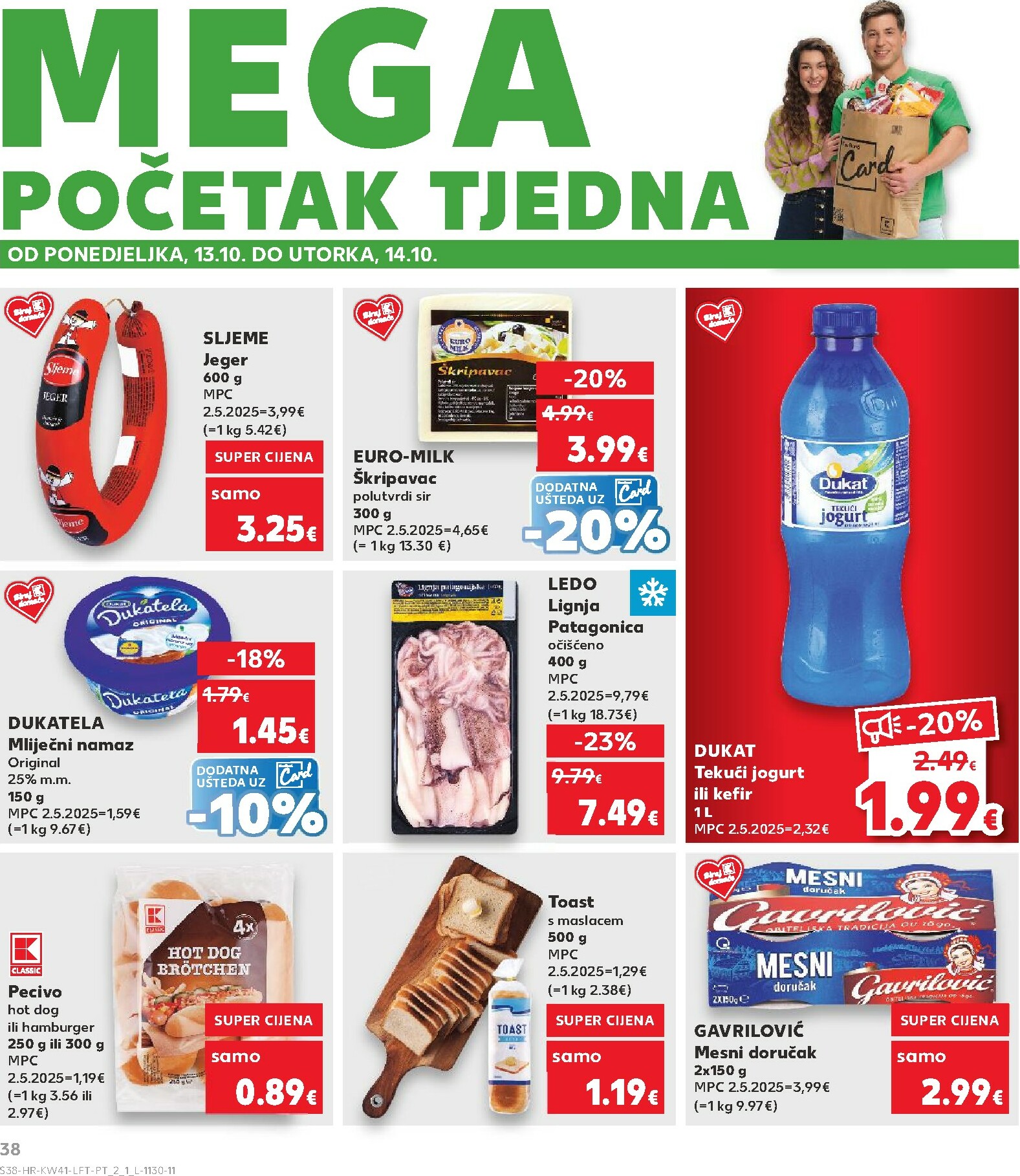 kaufland - Prelistajte katalog Kaufland, vrijedi od 08.10. do 14.10. - page: 38