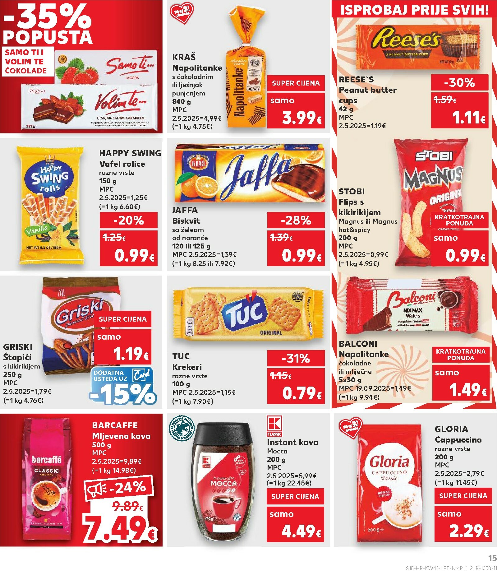 kaufland - Prelistajte katalog Kaufland, vrijedi od 08.10. do 14.10. - page: 15