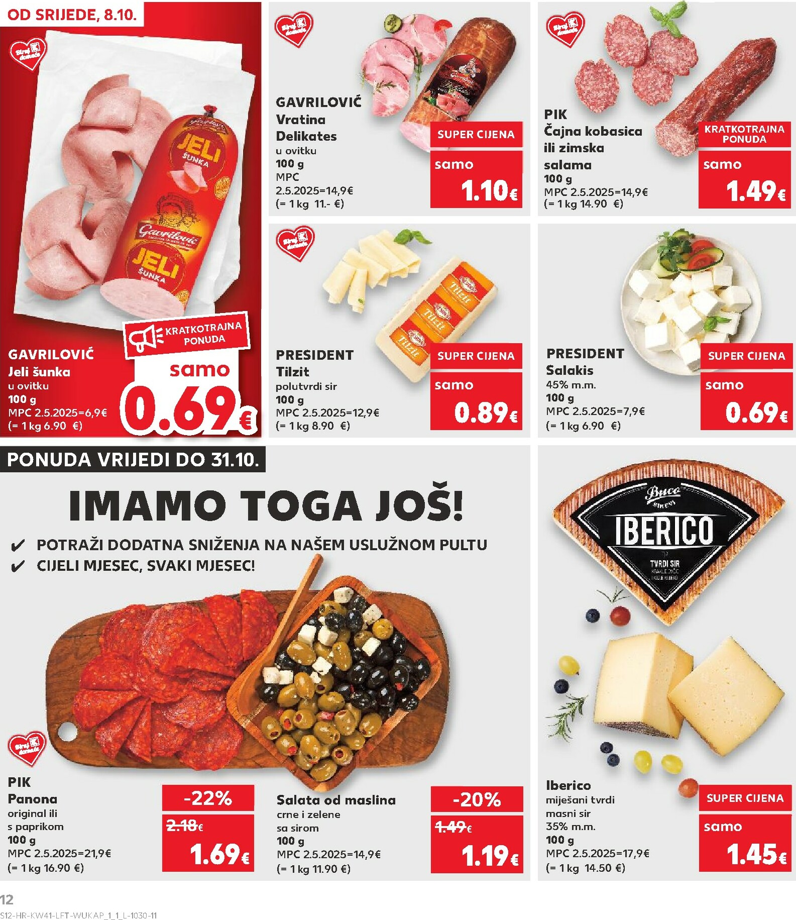 kaufland - Prelistajte katalog Kaufland, vrijedi od 08.10. do 14.10. - page: 12