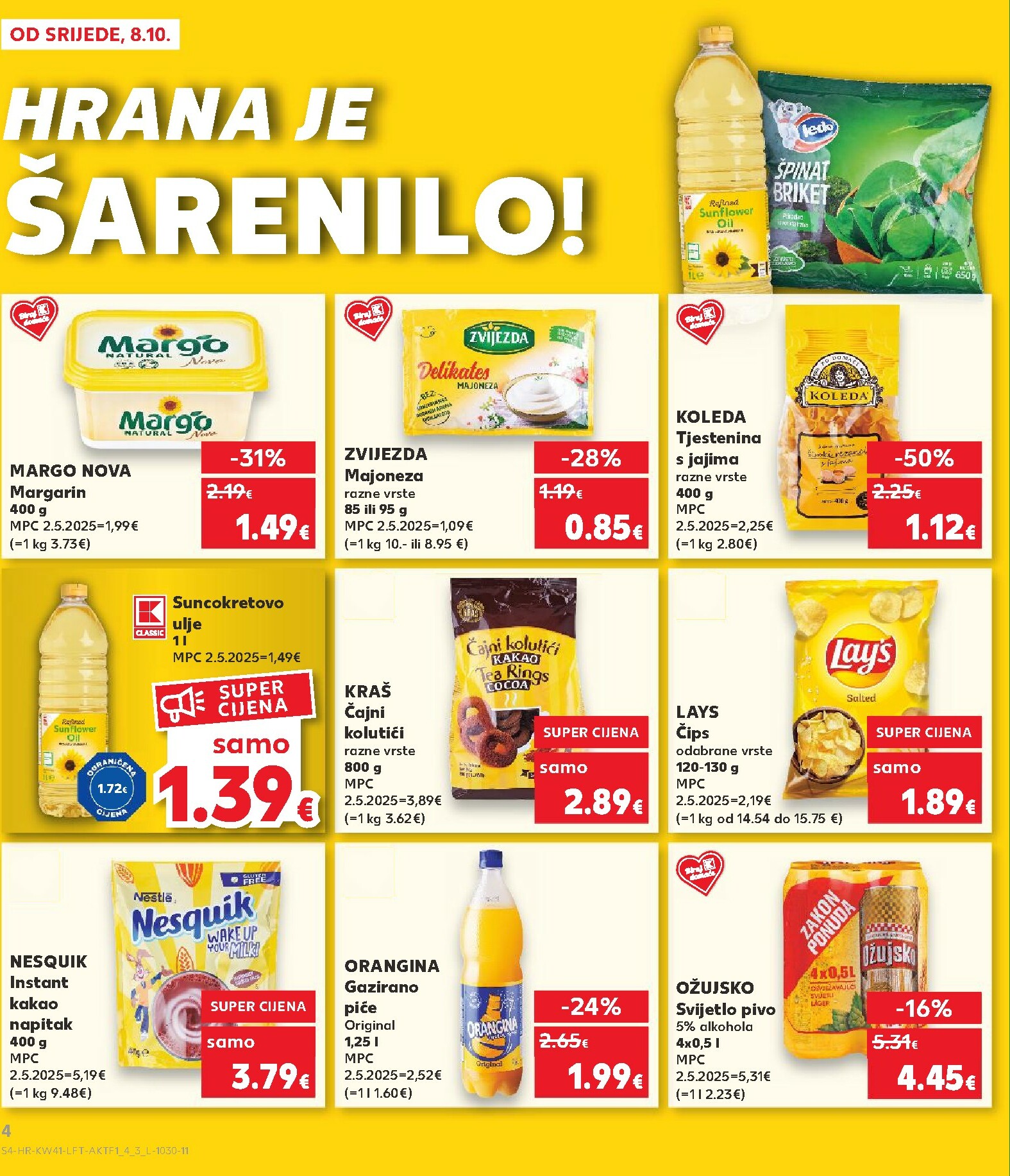 kaufland - Prelistajte katalog Kaufland, vrijedi od 08.10. do 14.10. - page: 4