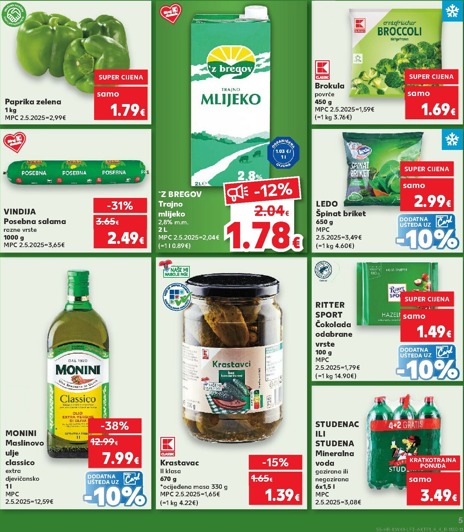 kaufland - Prelistajte katalog Kaufland, vrijedi od 08.10. do 14.10. - page: 5