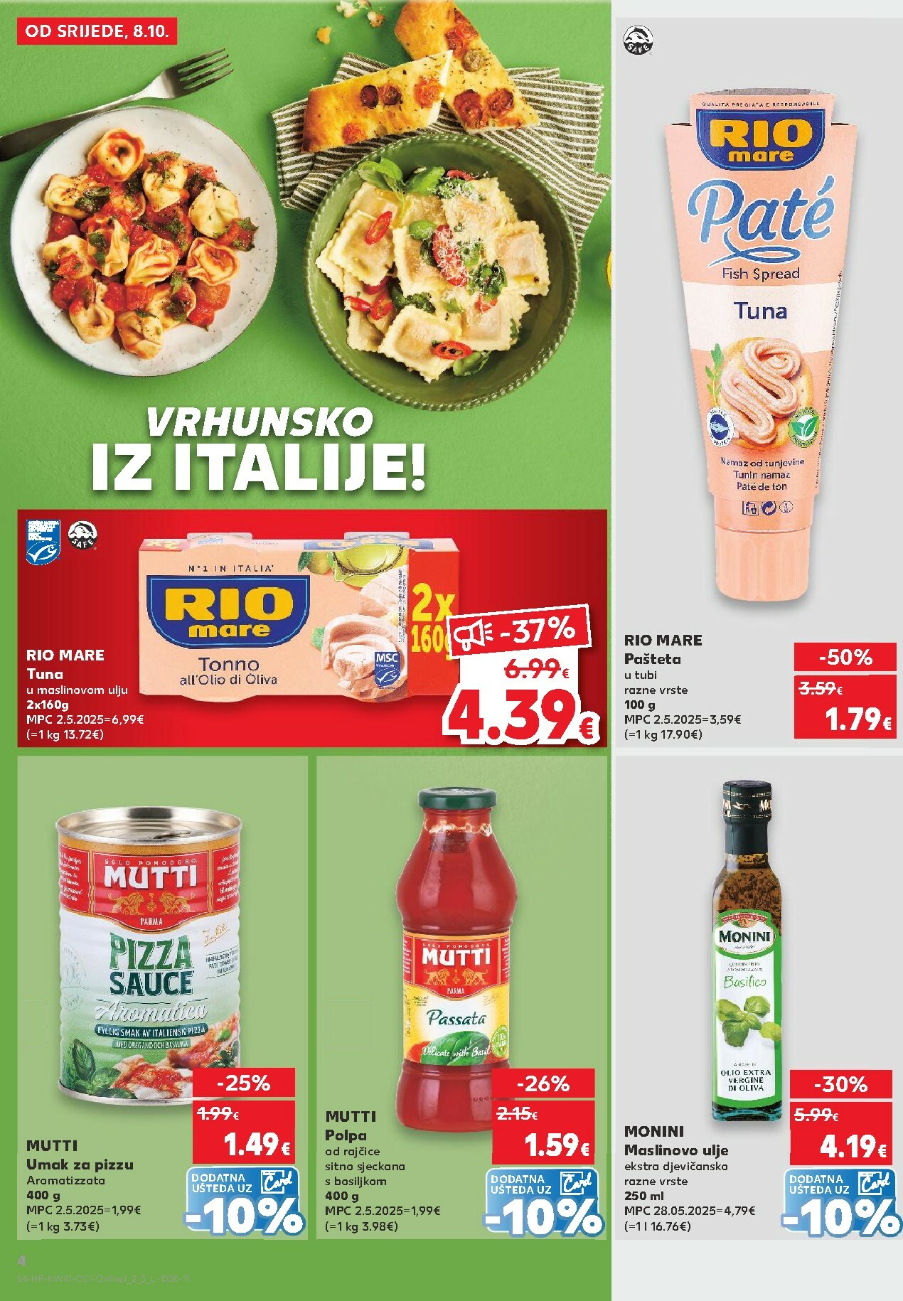 kaufland - Prelistajte katalog Kaufland - Želiš još bogatiju ponudu, vrijedi od 08.10. do 14.10. - page: 4