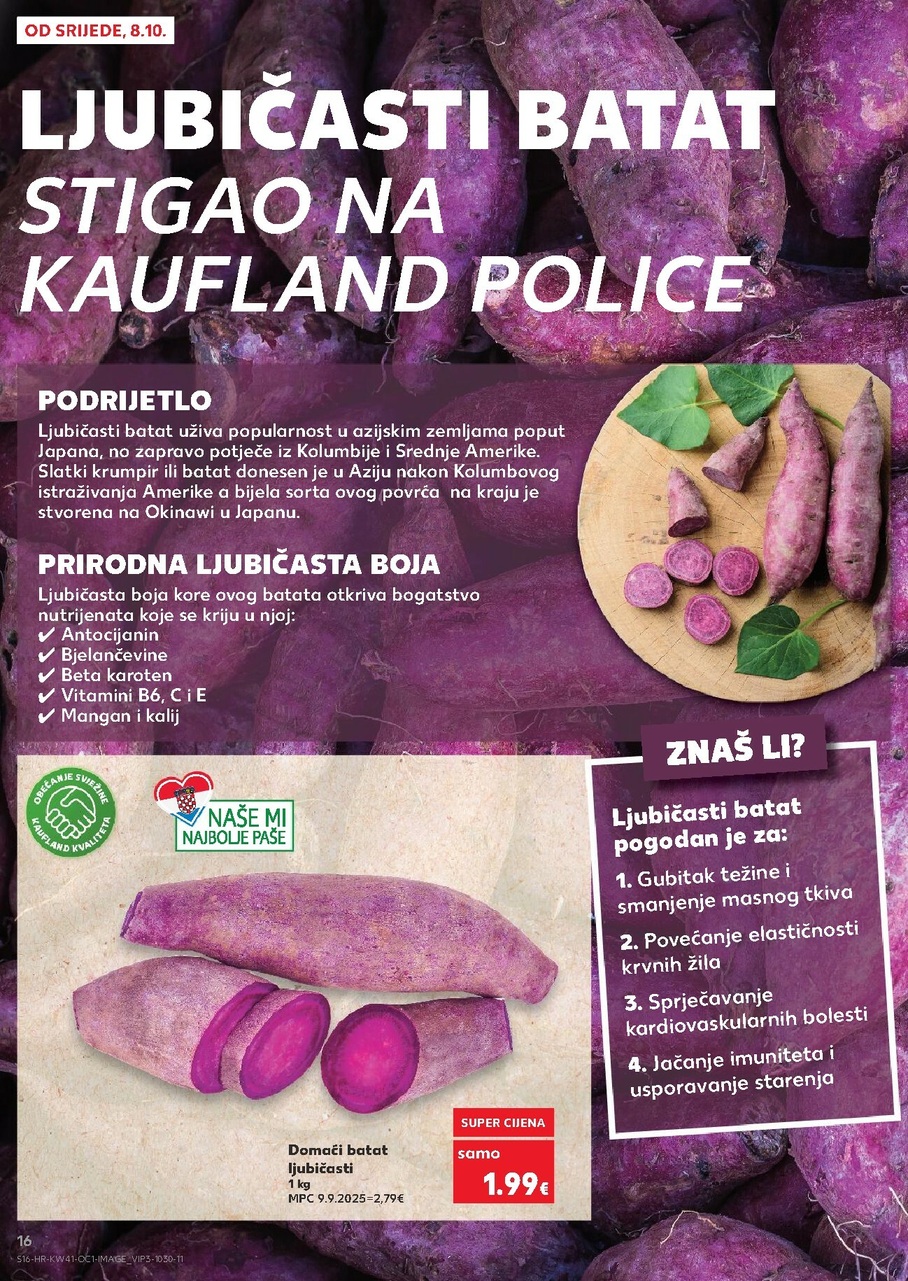 kaufland - Prelistajte katalog Kaufland - Želiš još bogatiju ponudu, vrijedi od 08.10. do 14.10. - page: 16