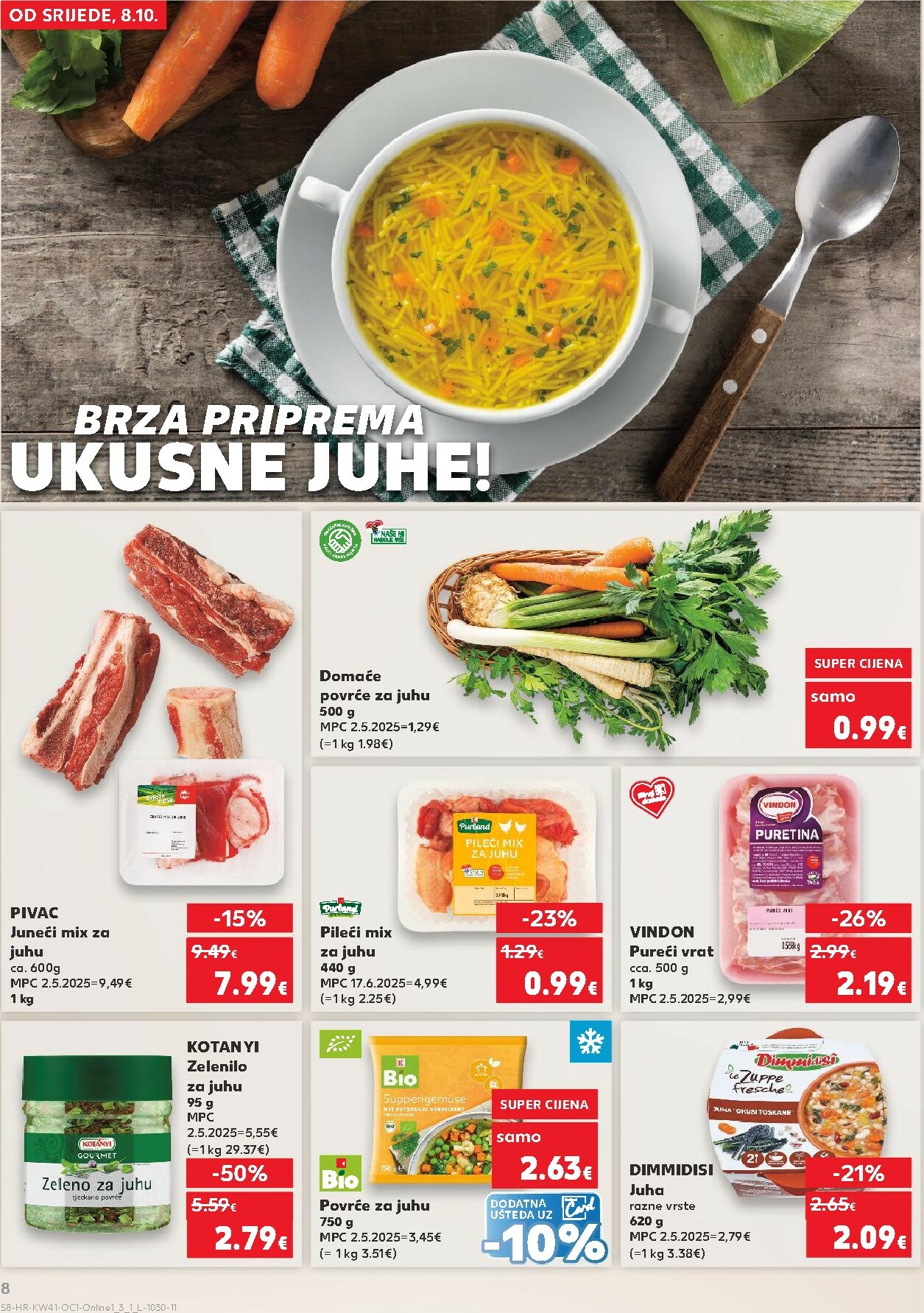kaufland - Prelistajte katalog Kaufland - Želiš još bogatiju ponudu, vrijedi od 08.10. do 14.10. - page: 8