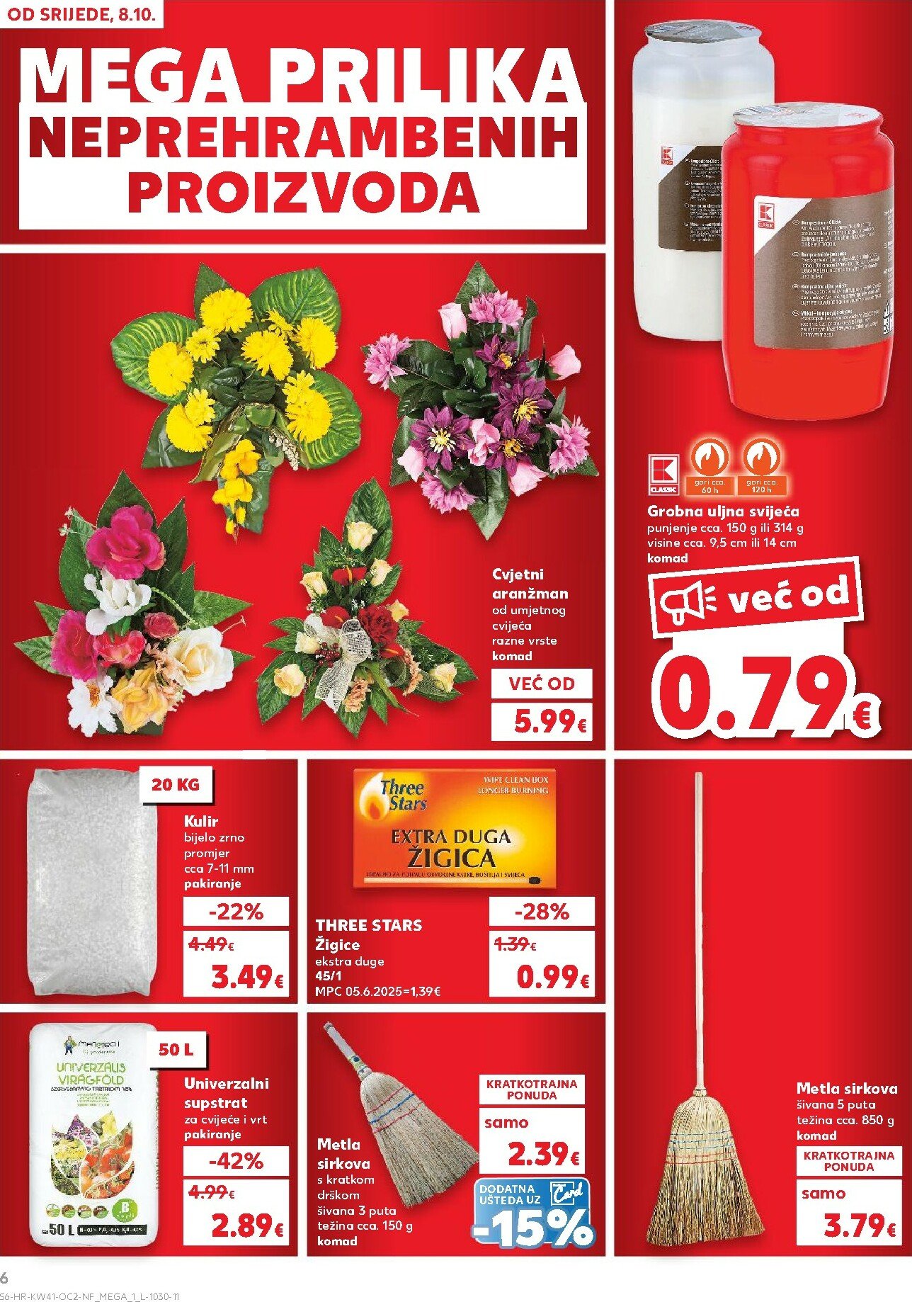 kaufland - Prelistajte katalog Kaufland - Neprehrambenih proizvoda, vrijedi od 08.10. do 14.10. - page: 6