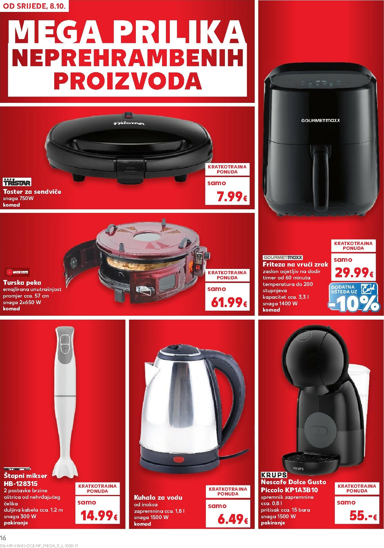 kaufland - Prelistajte katalog Kaufland - Neprehrambenih proizvoda, vrijedi od 08.10. do 14.10. - page: 16