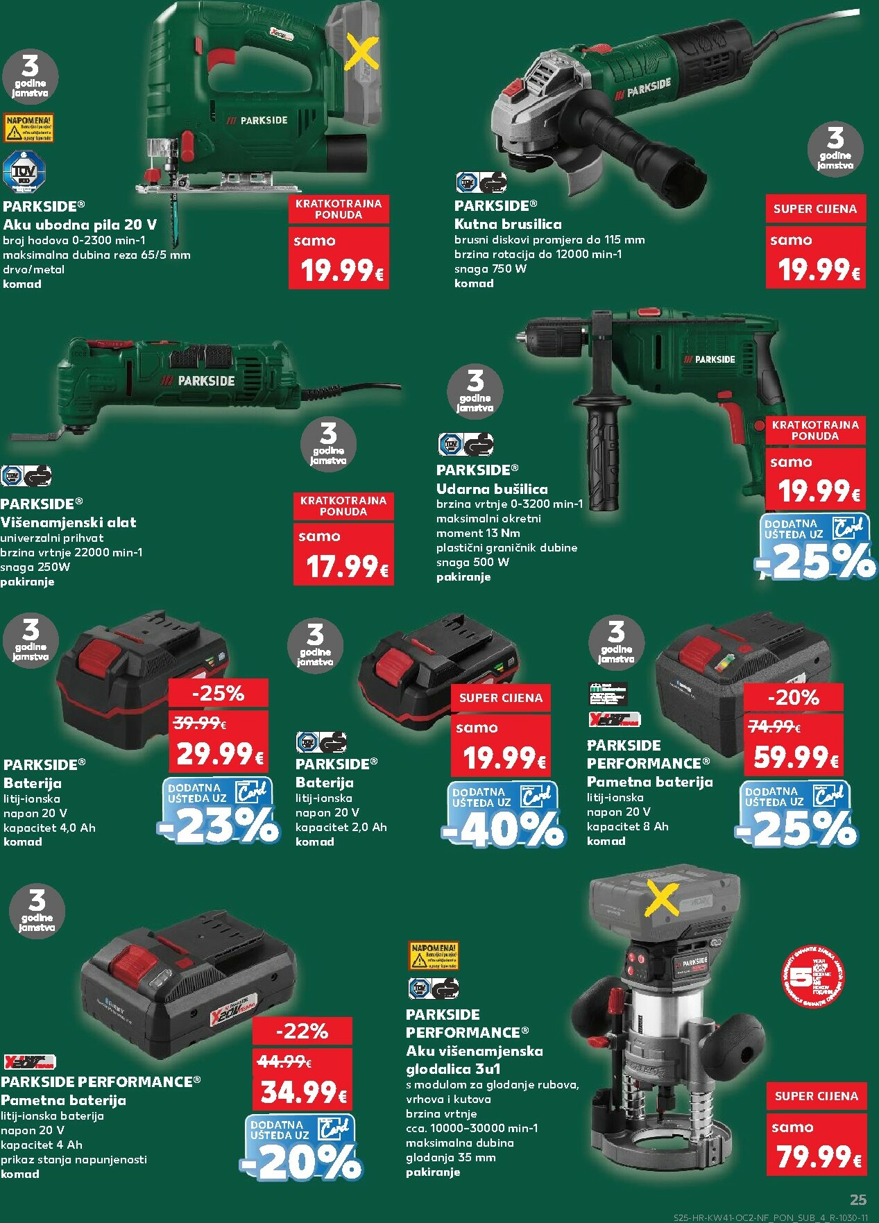 kaufland - Prelistajte katalog Kaufland - Neprehrambenih proizvoda, vrijedi od 08.10. do 14.10. - page: 25