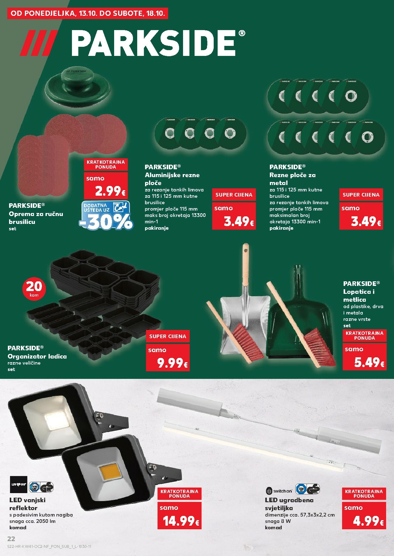 kaufland - Prelistajte katalog Kaufland - Neprehrambenih proizvoda, vrijedi od 08.10. do 14.10. - page: 22