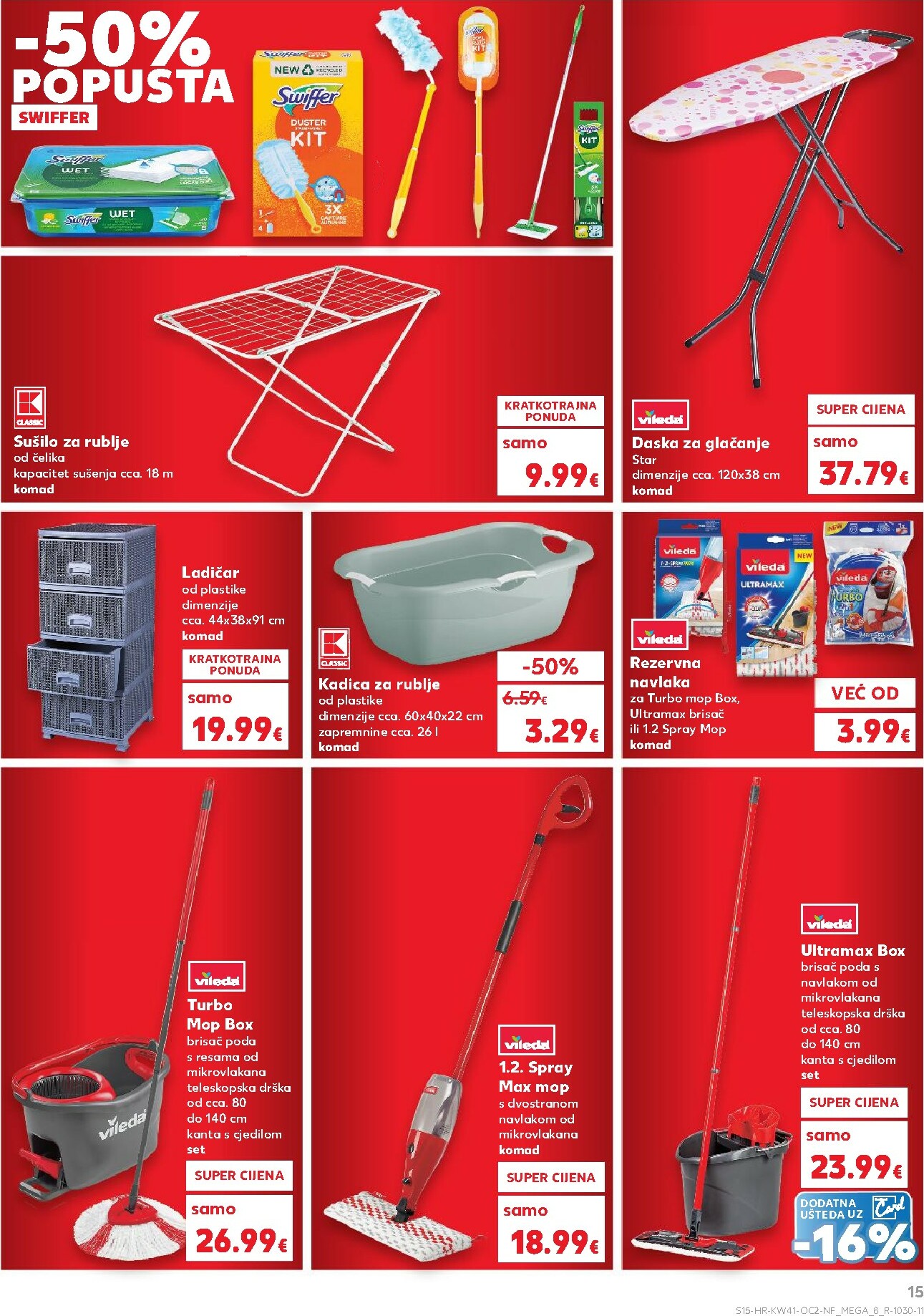kaufland - Prelistajte katalog Kaufland - Neprehrambenih proizvoda, vrijedi od 08.10. do 14.10. - page: 15