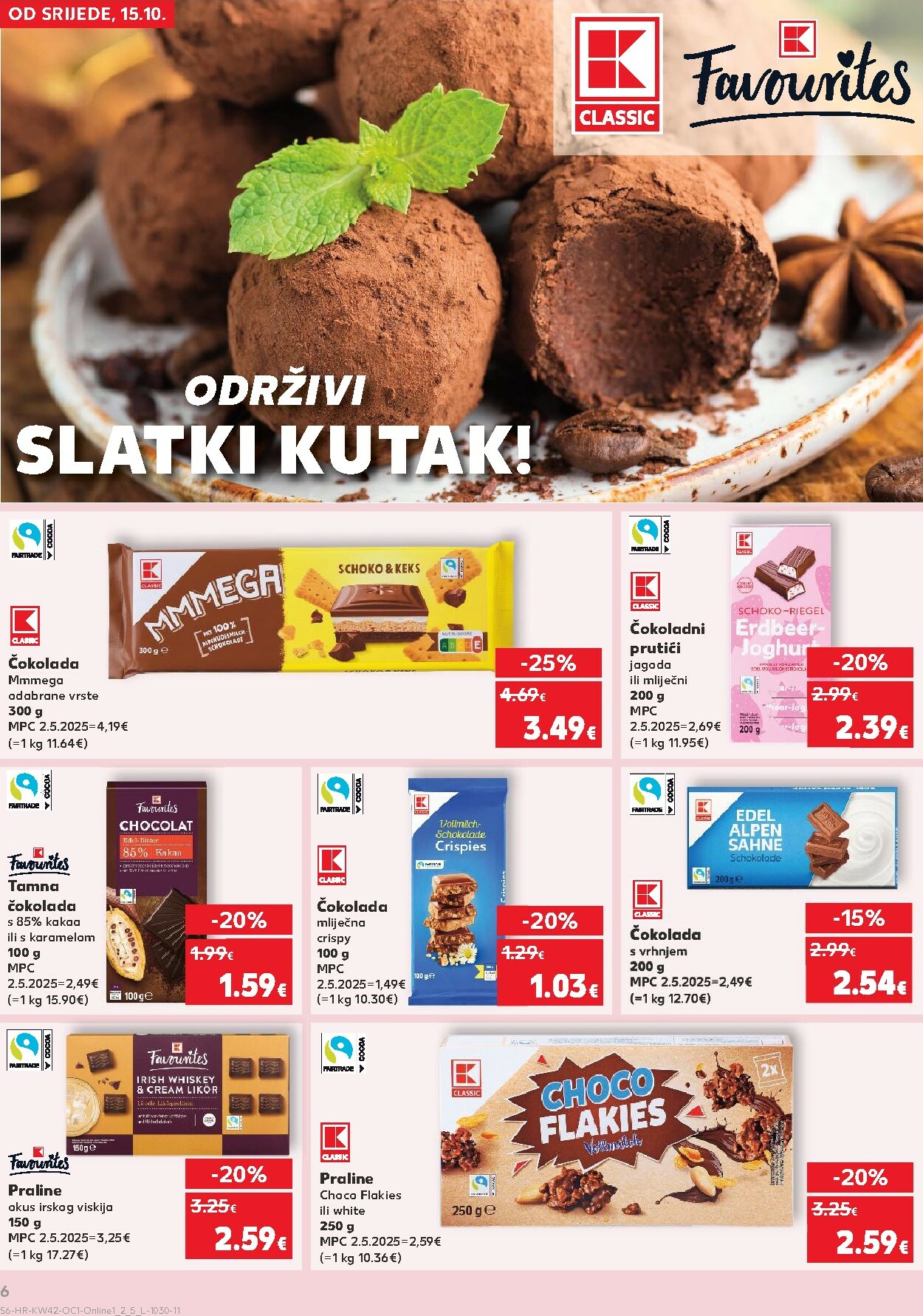 kaufland - Prelistajte katalog Kaufland - Želiš još bogatiju ponudu, vrijedi od 15.10. do 21.10. - page: 6
