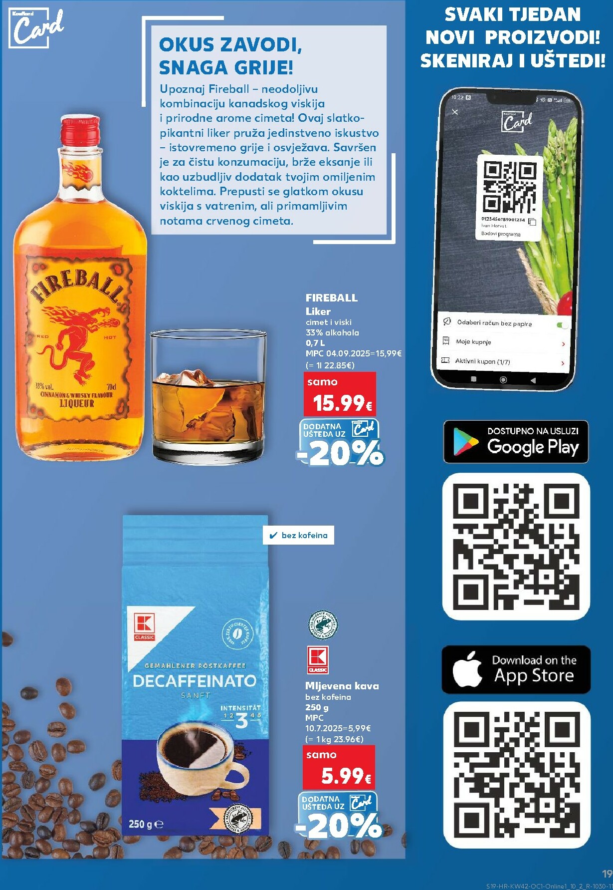 kaufland - Prelistajte katalog Kaufland - Želiš još bogatiju ponudu, vrijedi od 15.10. do 21.10. - page: 19