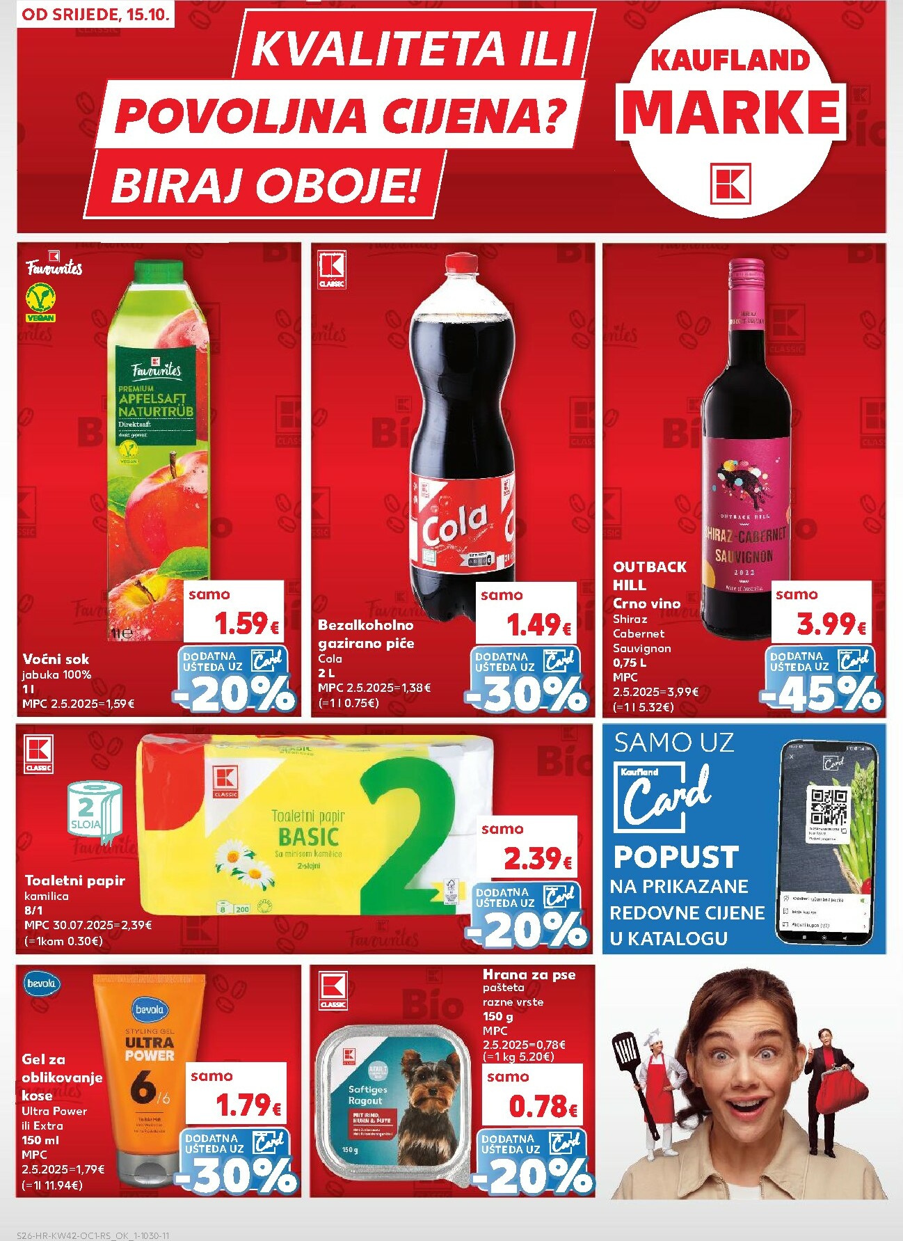 kaufland - Prelistajte katalog Kaufland - Želiš još bogatiju ponudu, vrijedi od 15.10. do 21.10. - page: 26