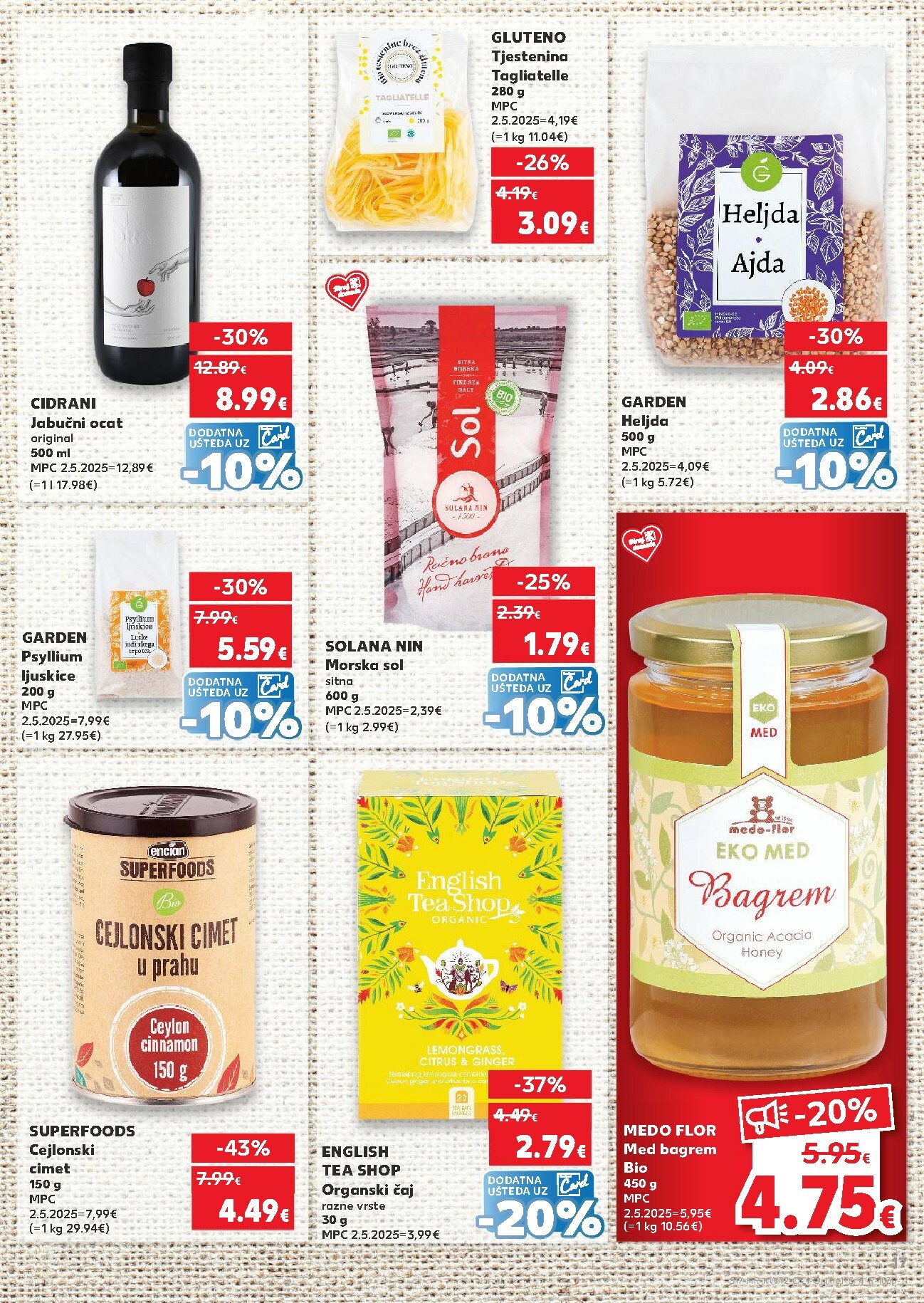 kaufland - Prelistajte katalog Kaufland - Želiš još bogatiju ponudu, vrijedi od 15.10. do 21.10. - page: 17
