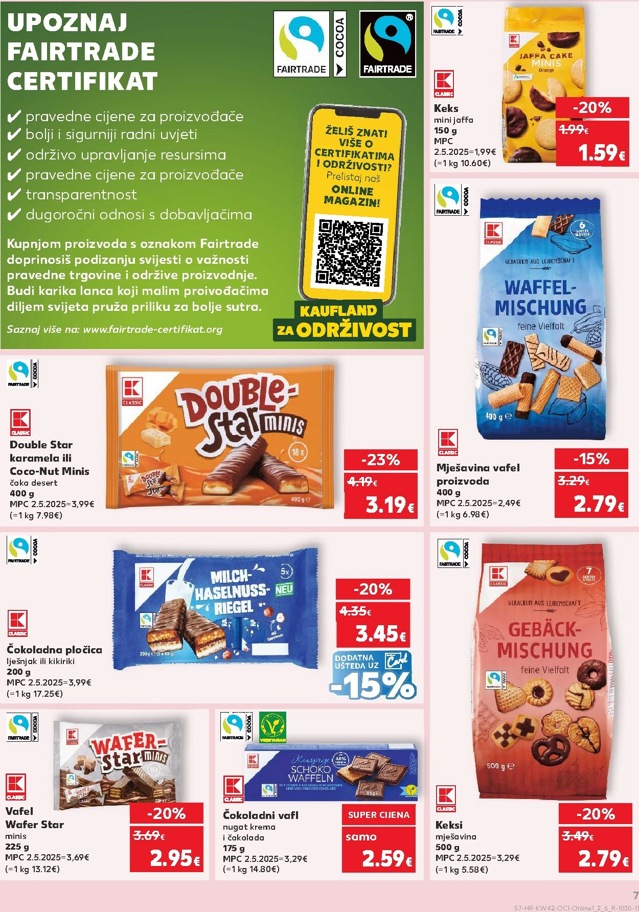 kaufland - Prelistajte katalog Kaufland - Želiš još bogatiju ponudu, vrijedi od 15.10. do 21.10. - page: 7
