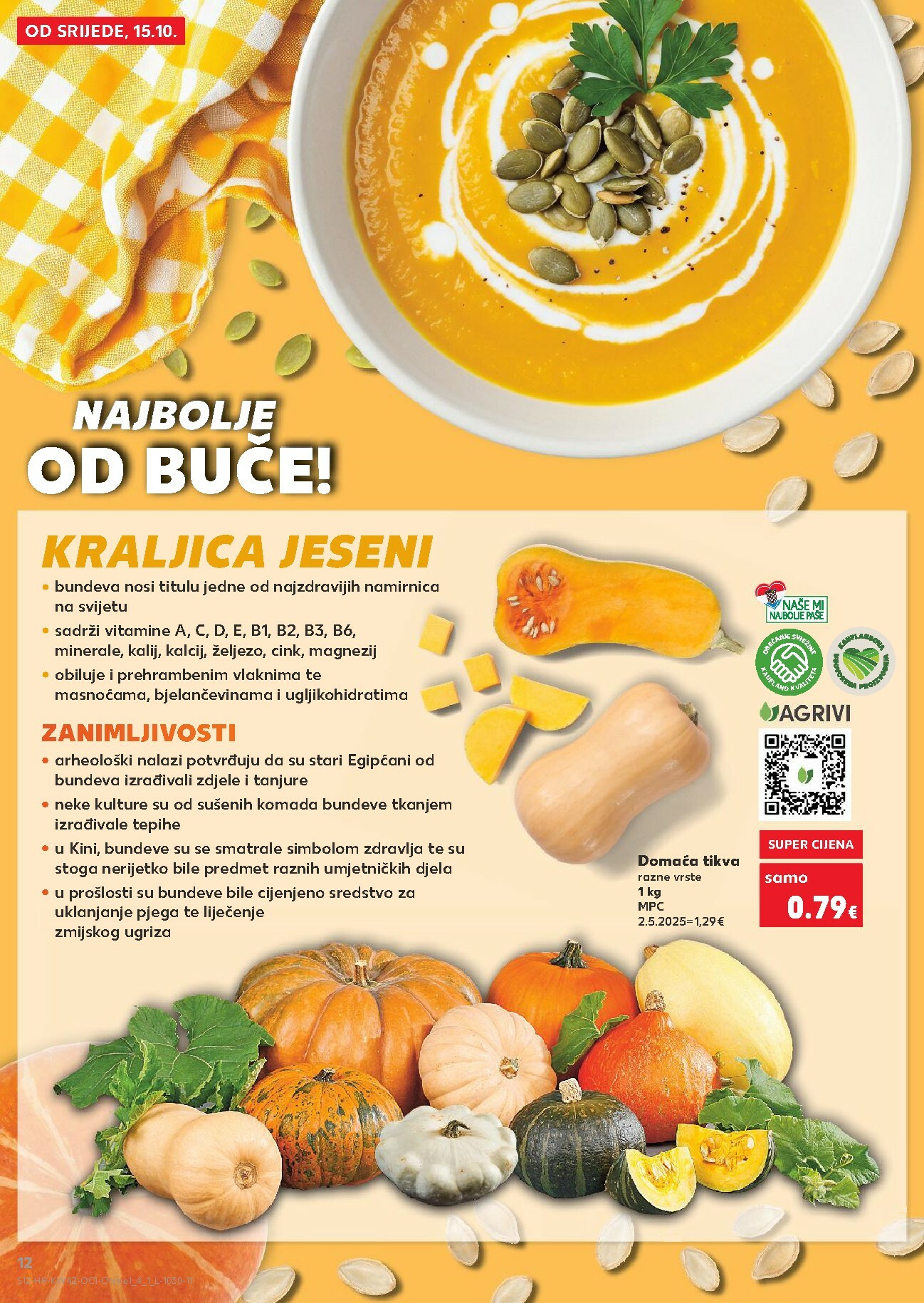 kaufland - Prelistajte katalog Kaufland - Želiš još bogatiju ponudu, vrijedi od 15.10. do 21.10. - page: 12