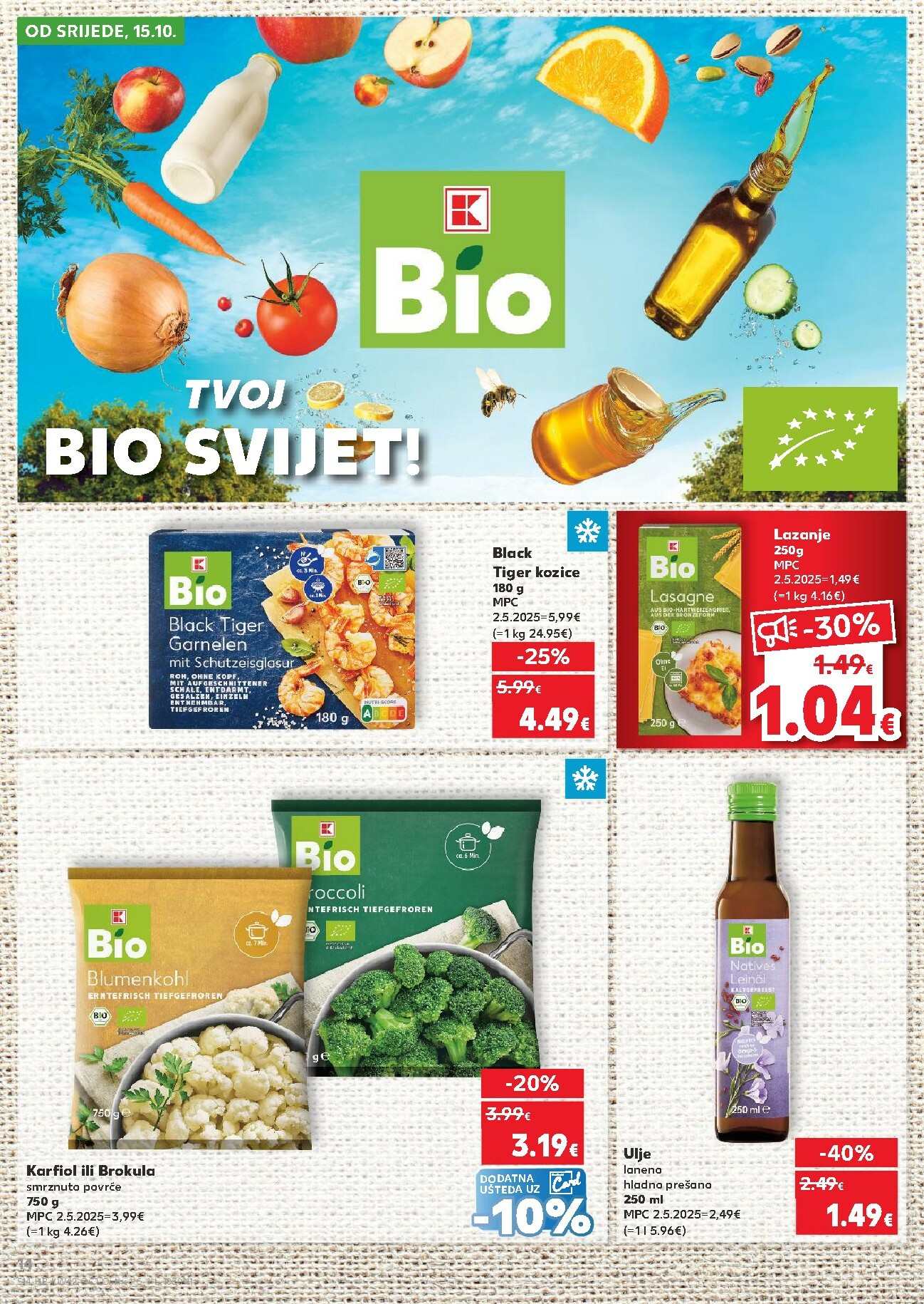 kaufland - Prelistajte katalog Kaufland - Želiš još bogatiju ponudu, vrijedi od 15.10. do 21.10. - page: 14