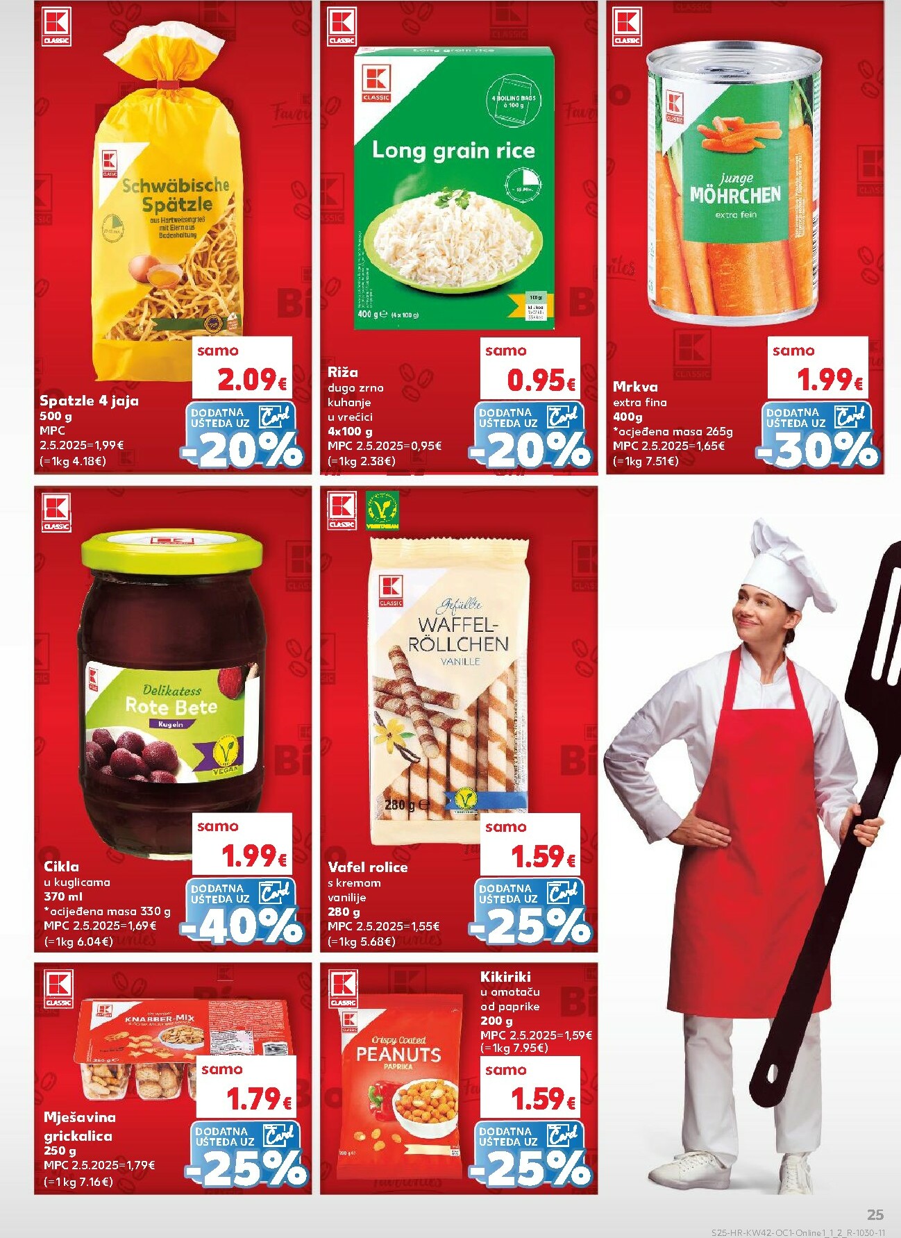 kaufland - Prelistajte katalog Kaufland - Želiš još bogatiju ponudu, vrijedi od 15.10. do 21.10. - page: 25