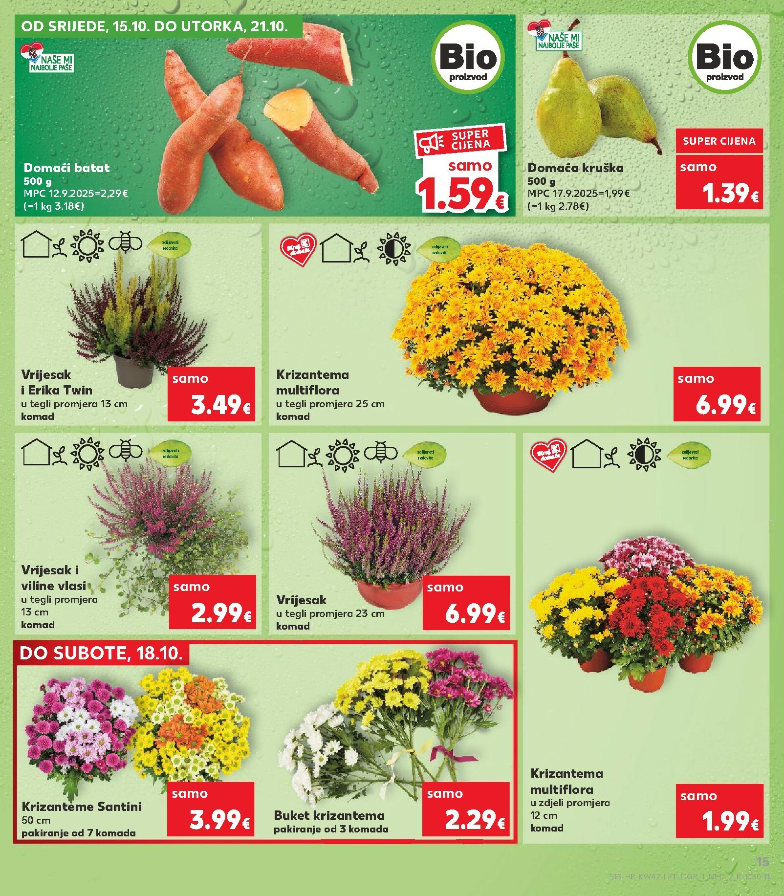kaufland - Prelistajte katalog Kaufland, vrijedi od 15.10. do 21.10. - page: 15 kaufland - Prelistajte katalog Kaufland, vrijedi od 15.10. do 21.10. - page: 15